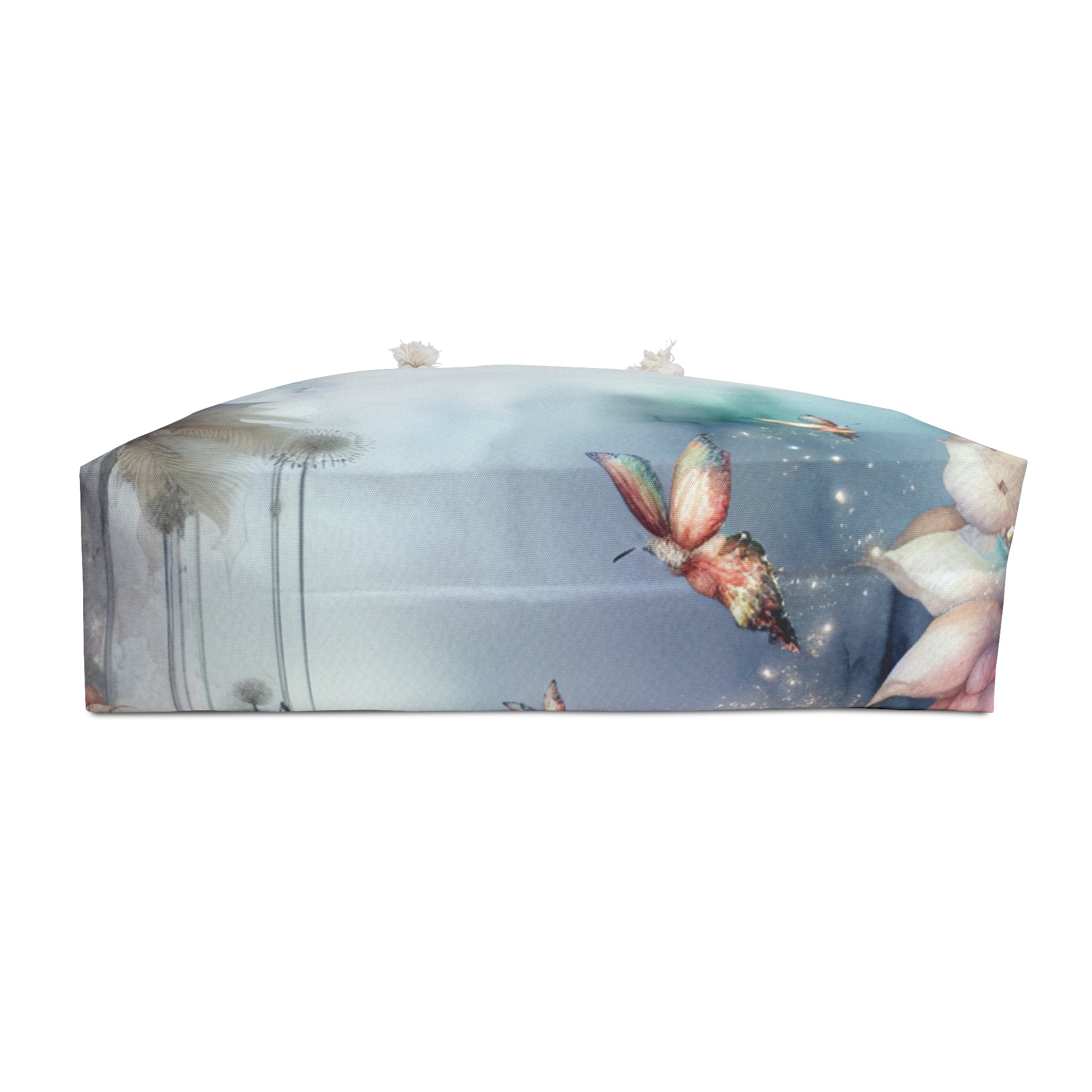 Floral Dreamscape Weekender Bag | Lightweight Travel Tote, Beach Bag, Overnight Bag, Weekender Tote, Vacation Carryall