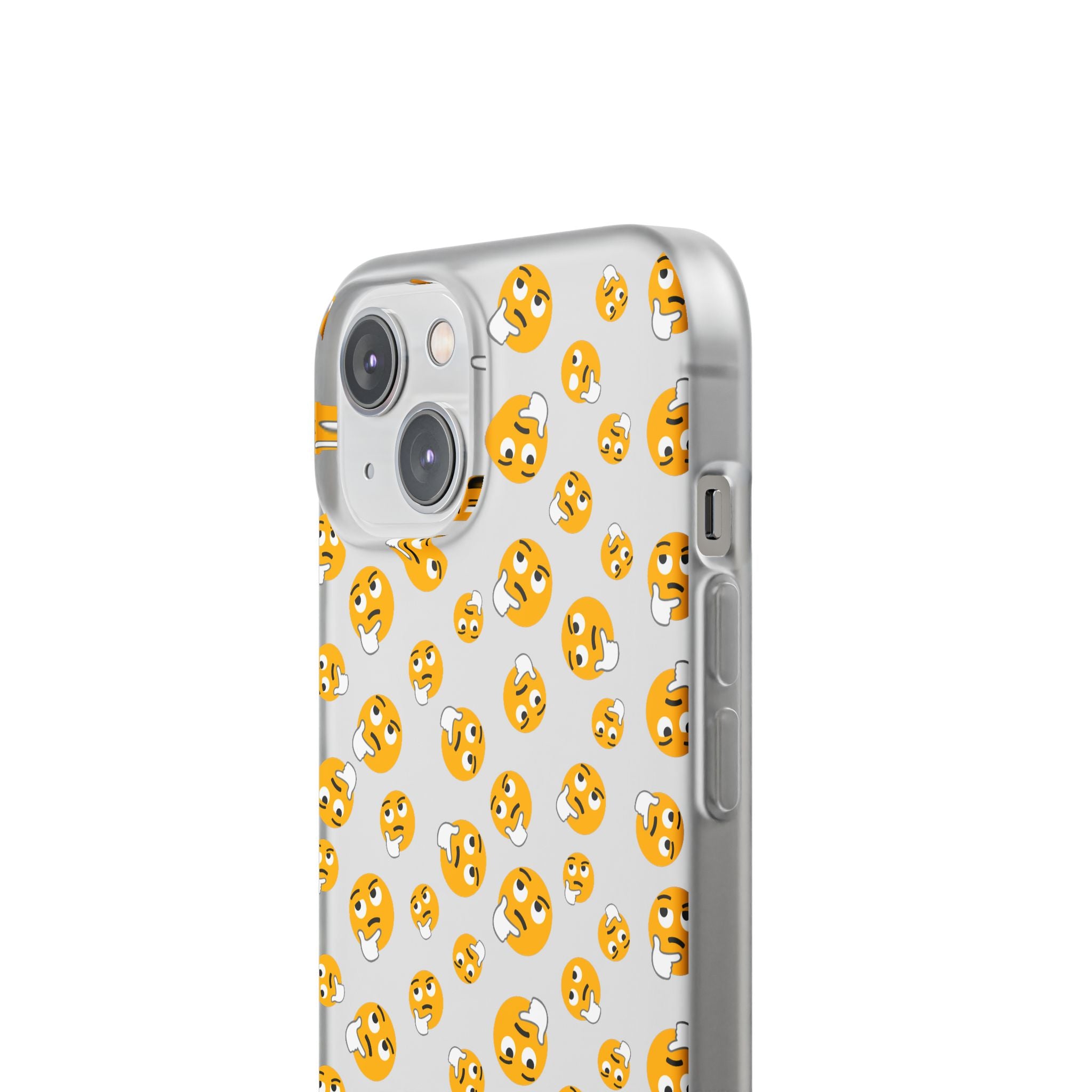 Cheerful Emoji Phone Cases, Cute Flexi Cases for iPhone, Fun Cell Phone Accessories, Gift for Teens, Birthday Party Favor