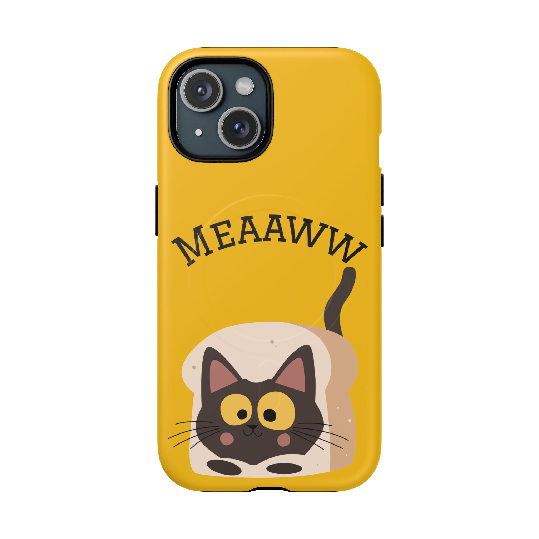 Funny Cat Phone Case for Pet Lovers, Tough Magnetic Cases, Cute Cat Accessory, Gift for Cat Owners, Unique Cat Themed Gift