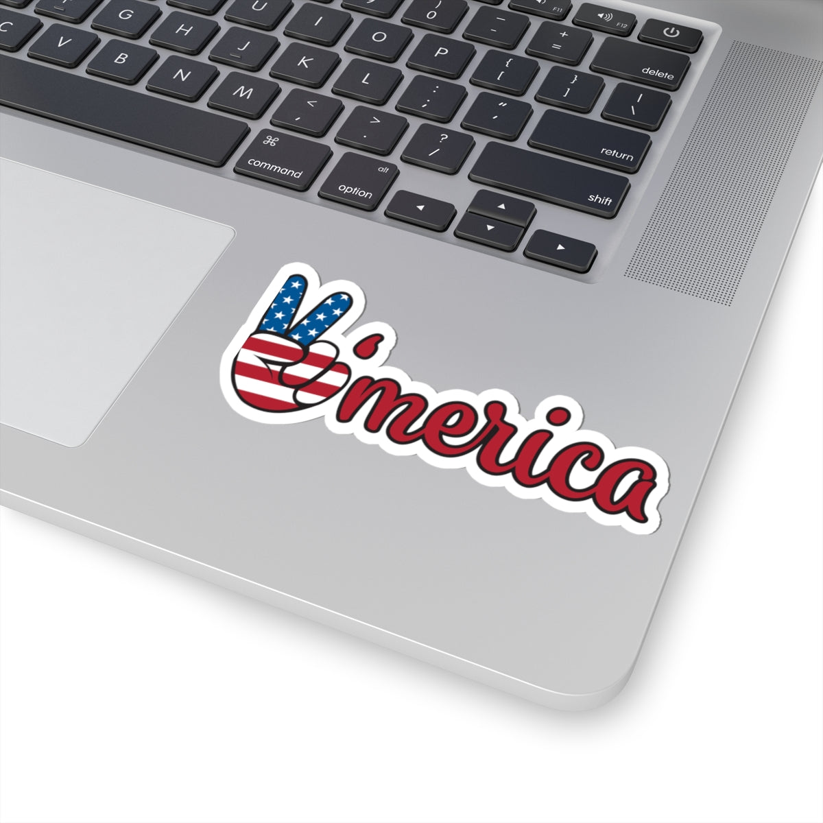 Patriotic Kiss-Cut Stickers for Laptop, Car, Water Bottle, Journal, Red White Blue America Theme