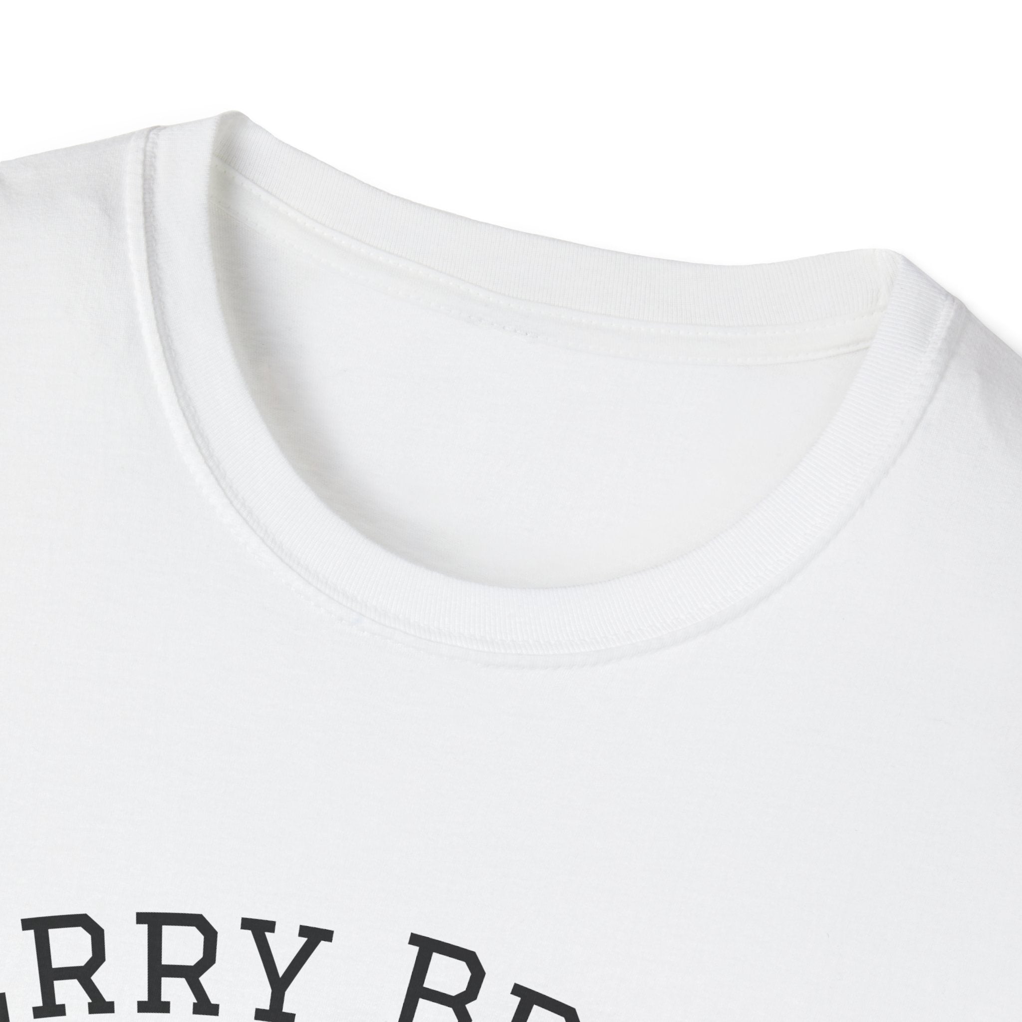 Merry Bright Unisex T-Shirt | Softstyle Holiday Tee for Christmas, Winter Gifts, Casual Wear, Festive Apparel, Seasonal Fashion