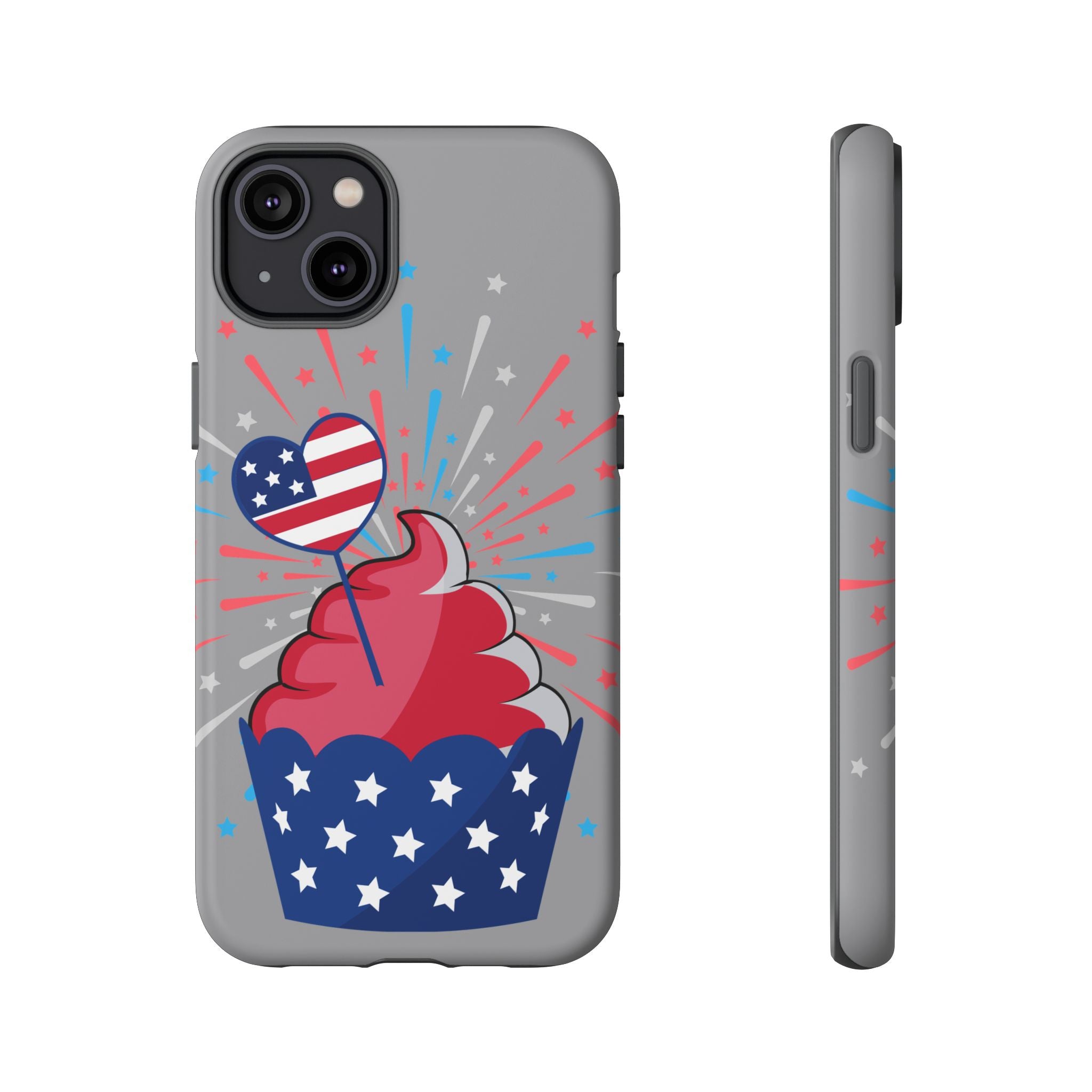 Patriotic Phone Case - Tough Cases, Independence Day Decor, July 4th Gift, Star-Spangled Design, Independence Celebration Accessory