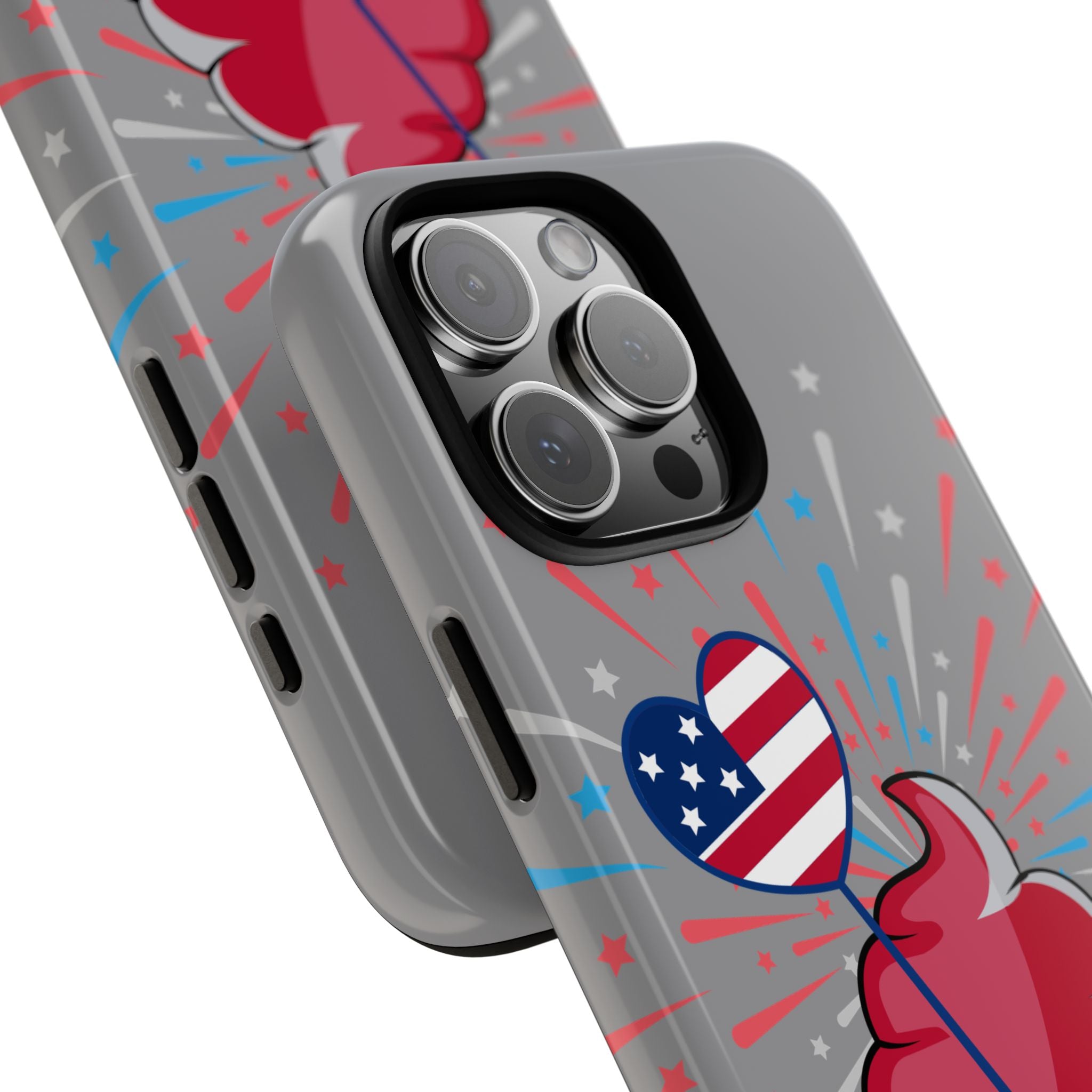 Patriotic Phone Case - Tough Cases, Independence Day Decor, July 4th Gift, Star-Spangled Design, Independence Celebration Accessory