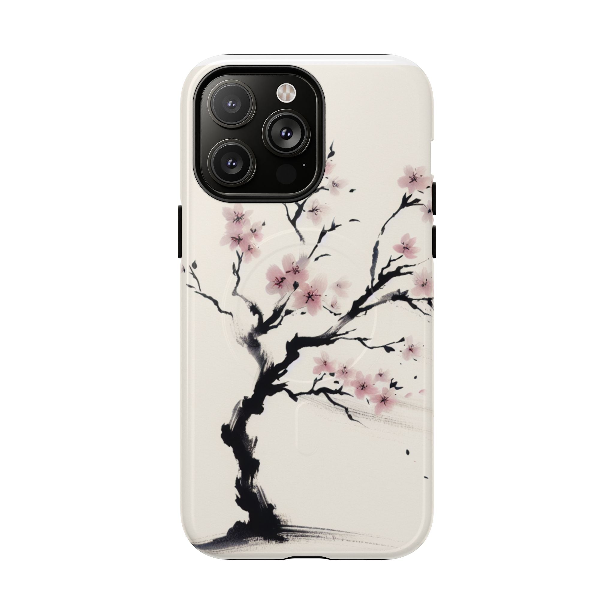 Cherry Blossom Tough Case, Floral Phone Cover, Protective Phone Case, Spring Gift, Unique Cell Phone Case