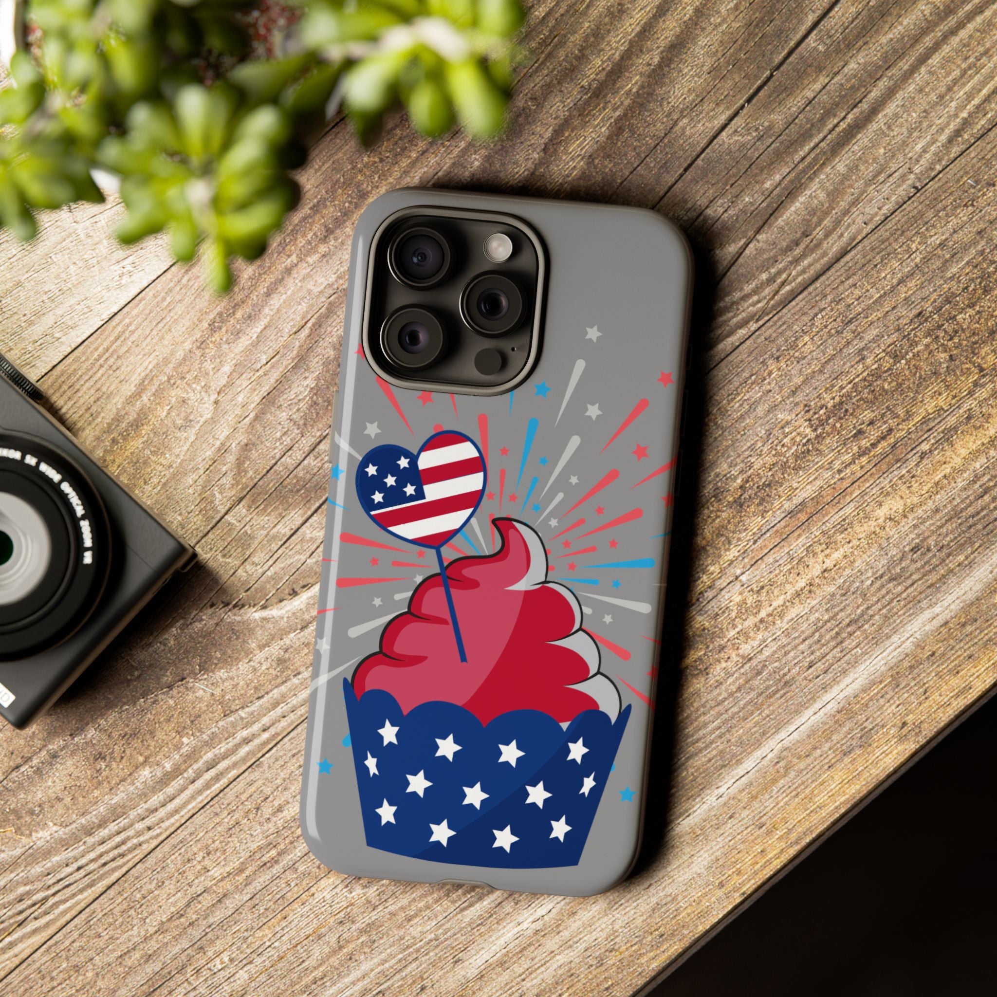 Patriotic Phone Case - Tough Cases, Independence Day Decor, July 4th Gift, Star-Spangled Design, Independence Celebration Accessory