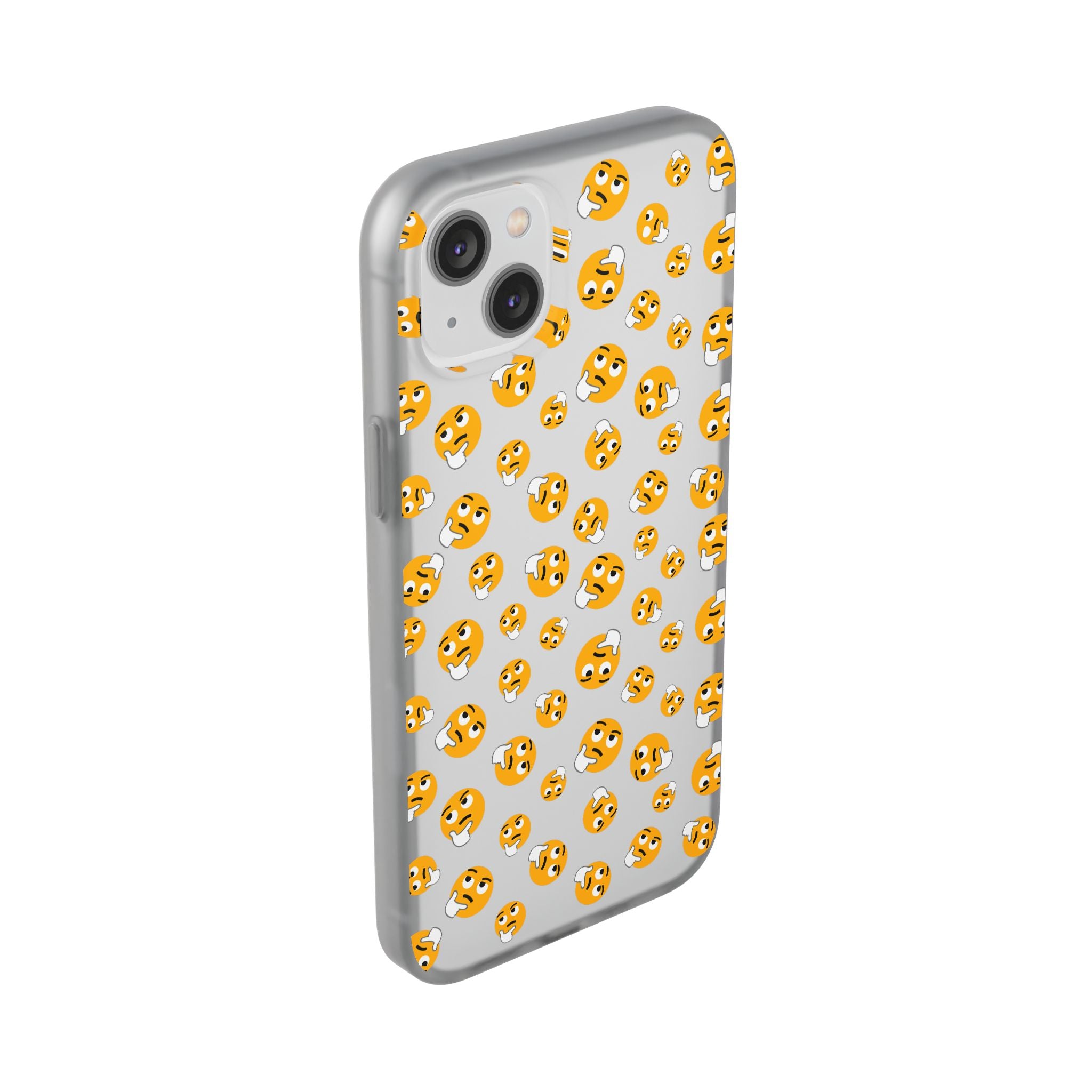 Cheerful Emoji Phone Cases, Cute Flexi Cases for iPhone, Fun Cell Phone Accessories, Gift for Teens, Birthday Party Favor