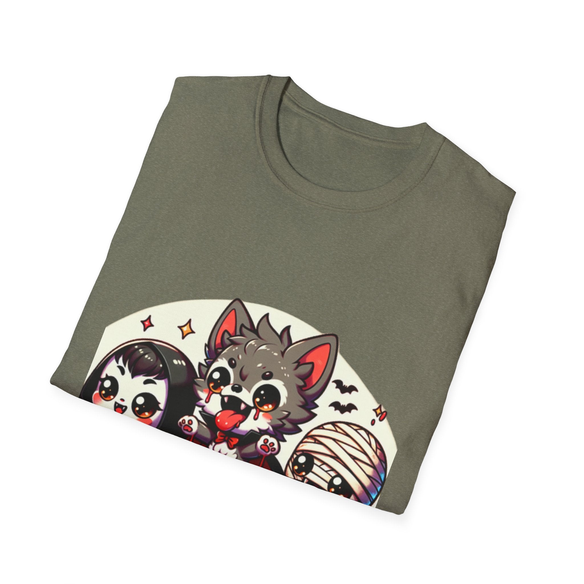 Cute Halloween Kids T-Shirt, Unisex Tee for Fall Festivals, Trick or Treat, Costume Party, Gift Idea