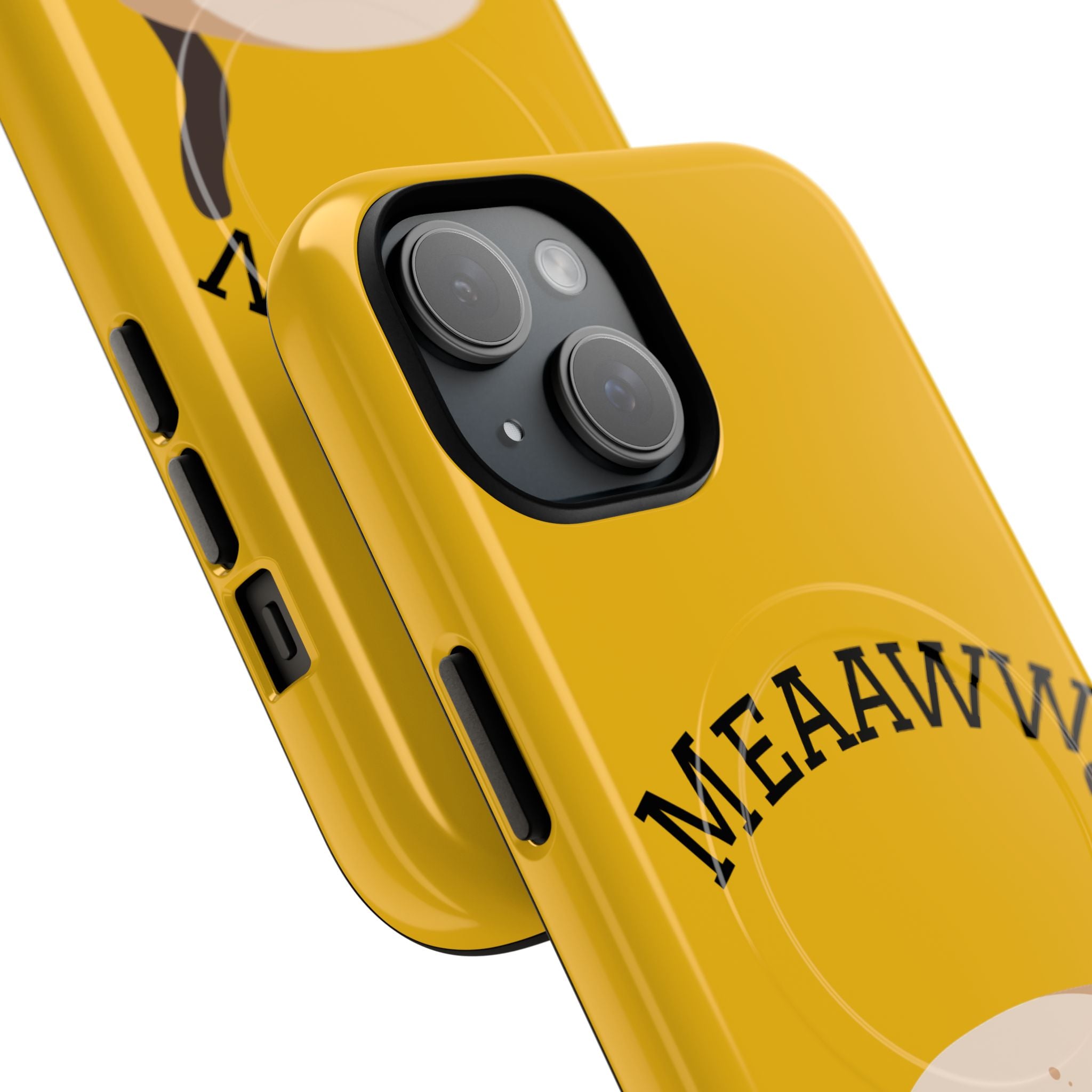 Funny Cat Phone Case for Pet Lovers, Tough Magnetic Cases, Cute Cat Accessory, Gift for Cat Owners, Unique Cat Themed Gift