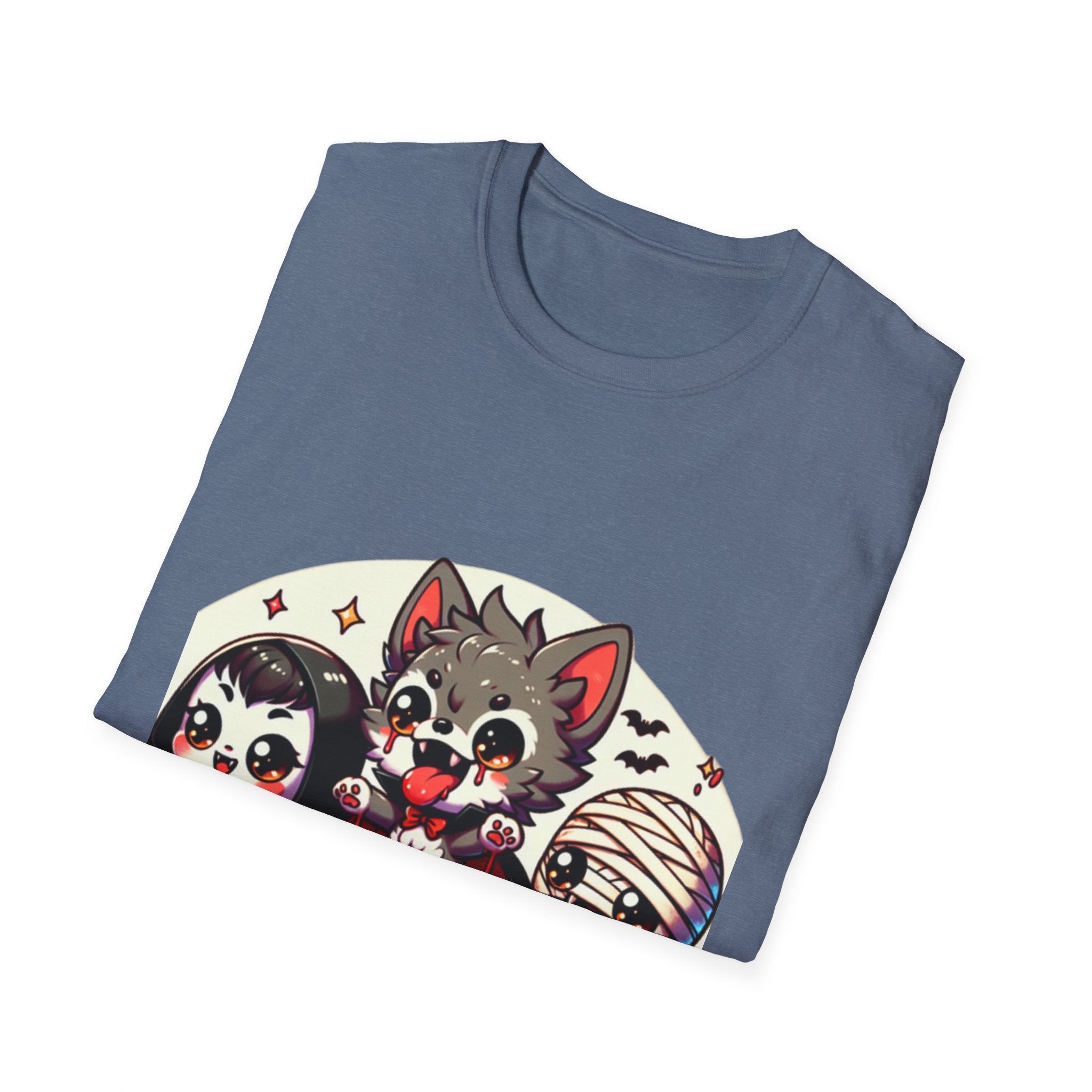 Cute Halloween Kids T-Shirt, Unisex Tee for Fall Festivals, Trick or Treat, Costume Party, Gift Idea