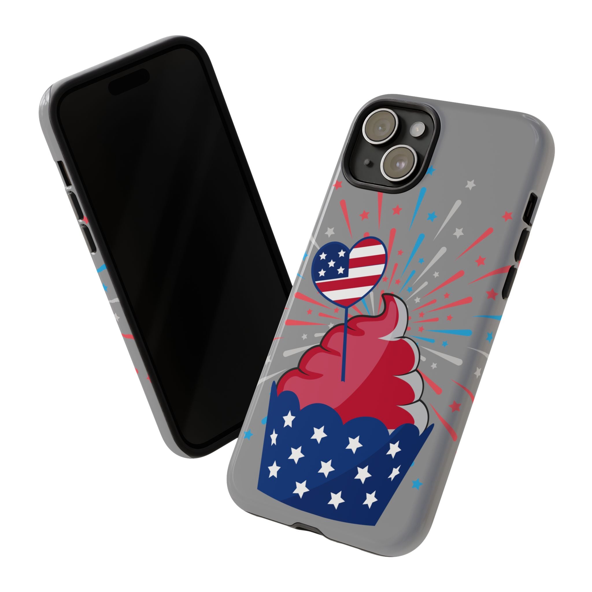 Patriotic Phone Case - Tough Cases, Independence Day Decor, July 4th Gift, Star-Spangled Design, Independence Celebration Accessory