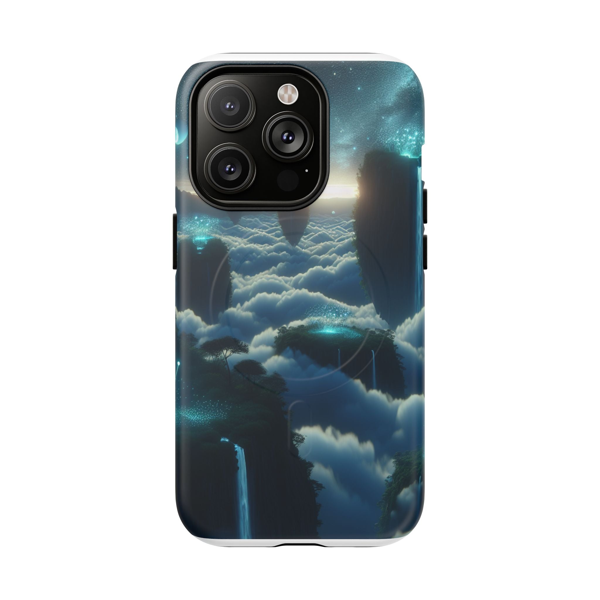 Dreamy Landscape Magnetic Phone Case, Tough Armor Cover, Cosmic Gift, Aesthetic Case for Cell Phones, Unique Phone Accessory
