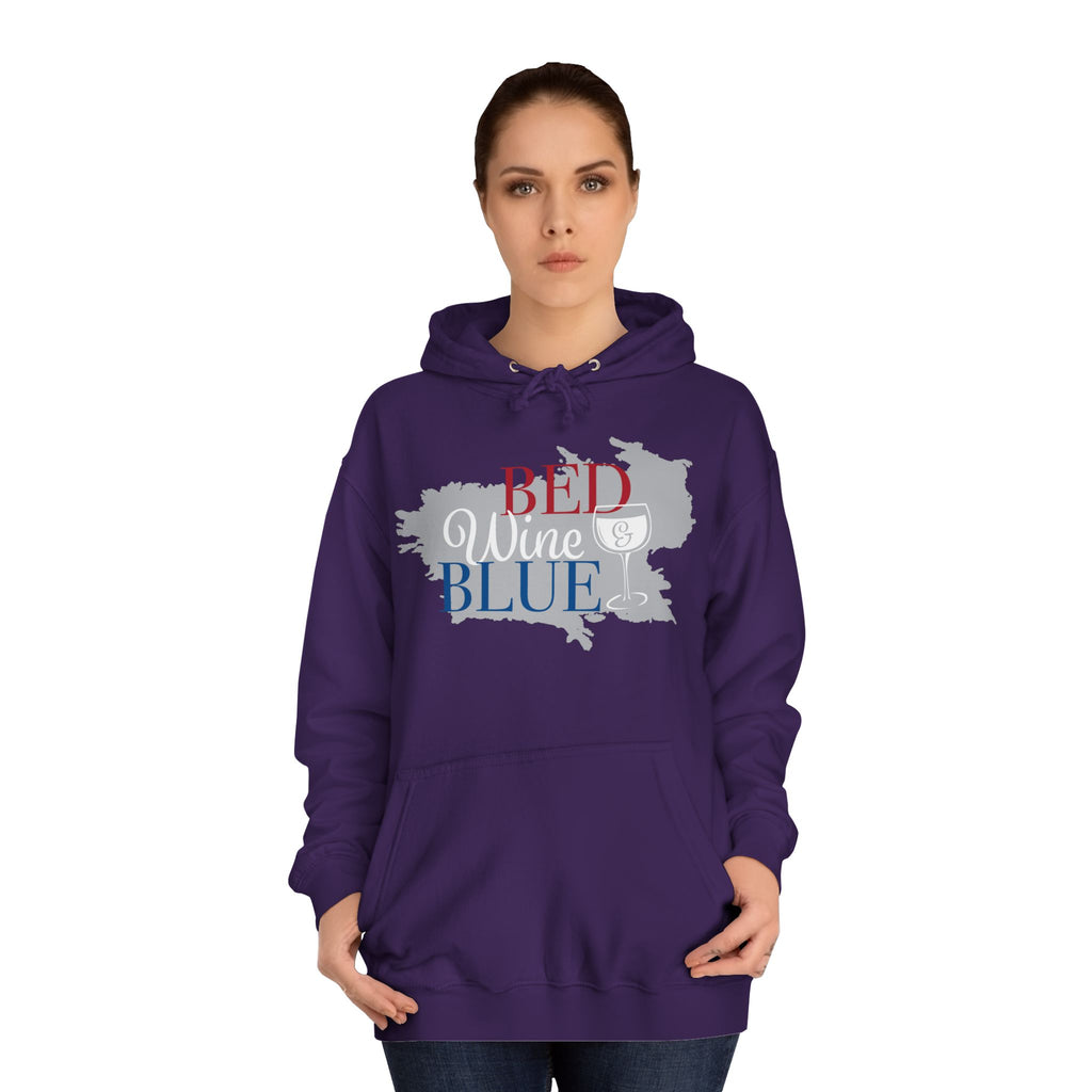 Dream Loud Unisex College Hoodie - Cozy Campus Wear, Gift for Students, Motivational Apparel, College Style, Perfect for School