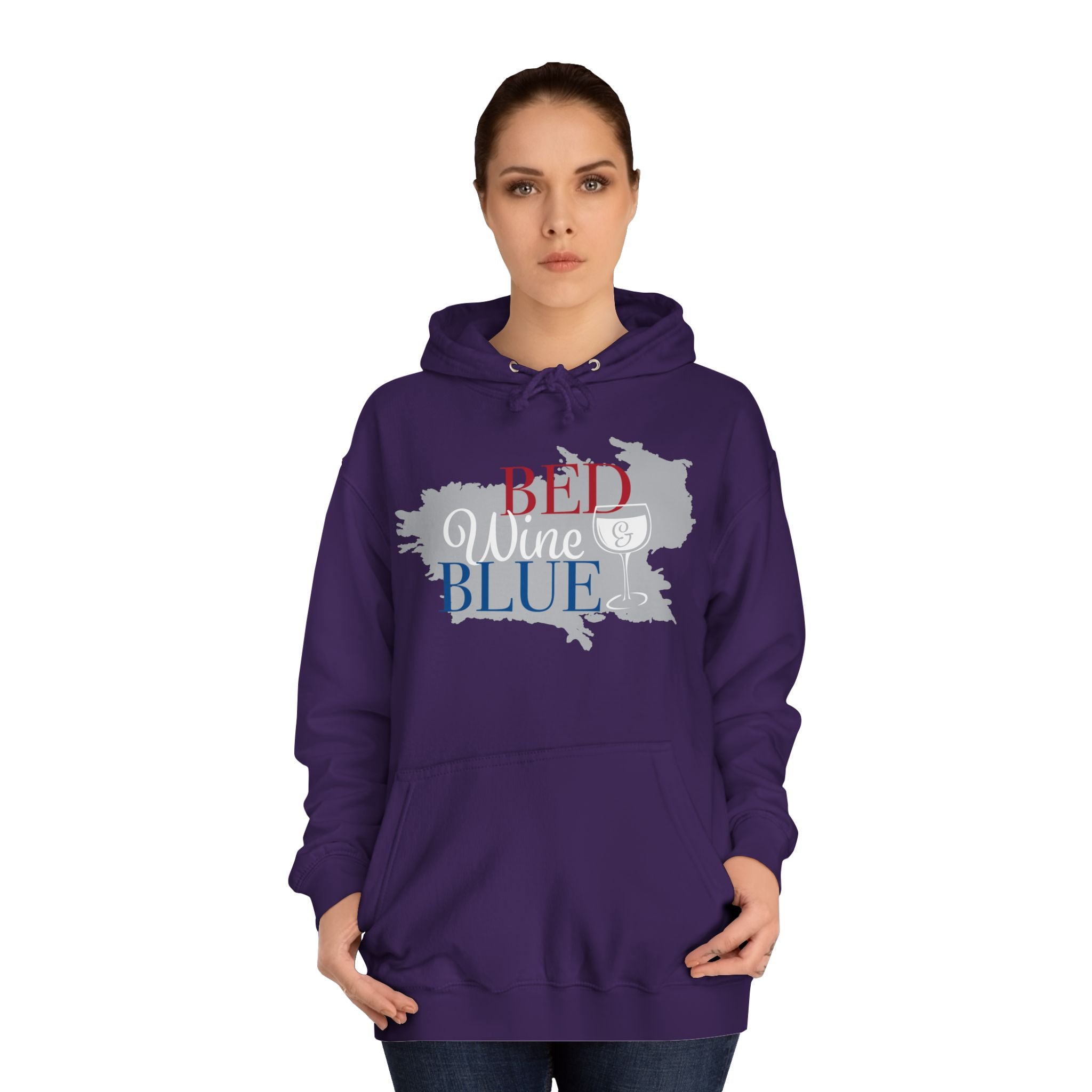 Dream Loud Unisex College Hoodie - Cozy Campus Wear, Gift for Students, Motivational Apparel, College Style, Perfect for School