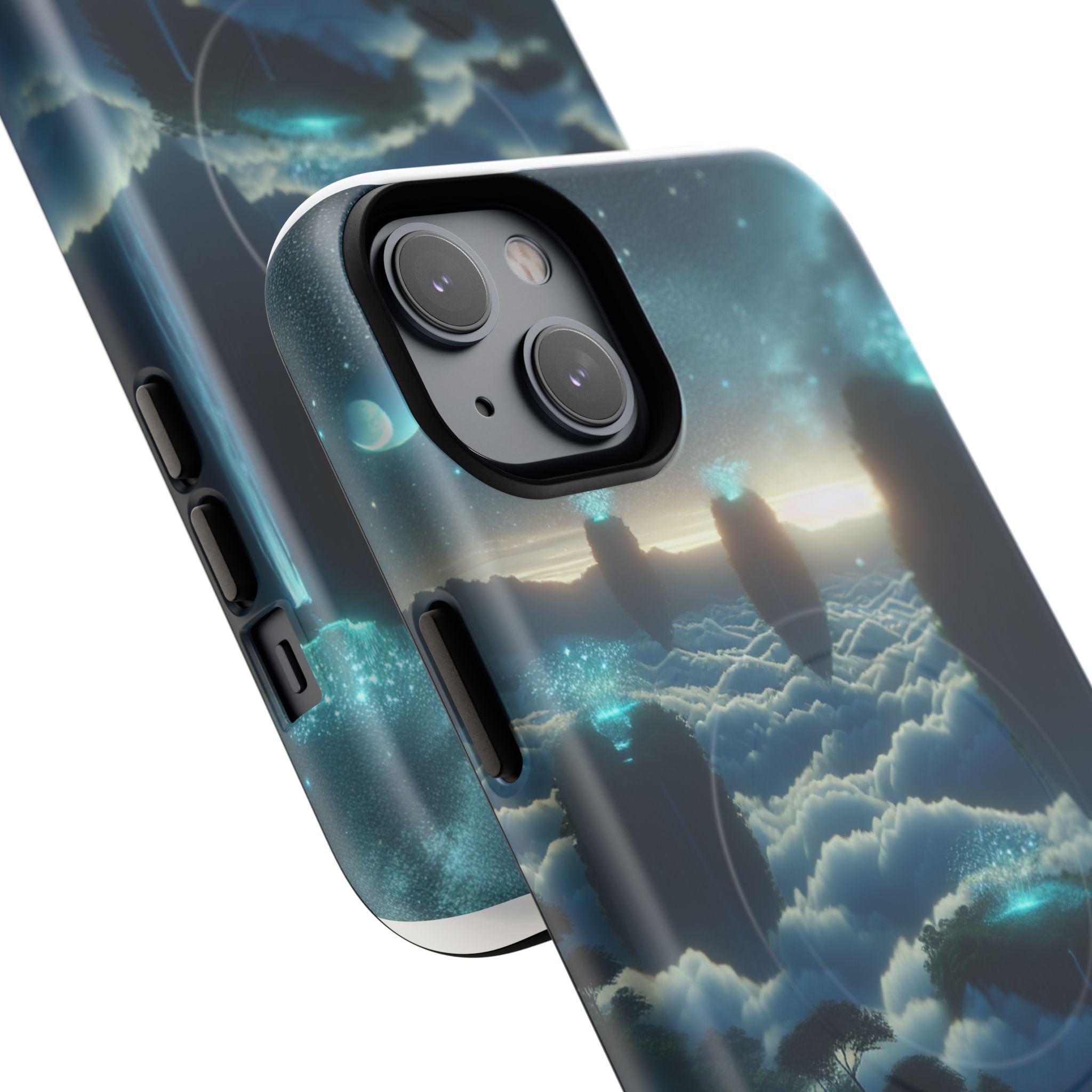Dreamy Landscape Magnetic Phone Case, Tough Armor Cover, Cosmic Gift, Aesthetic Case for Cell Phones, Unique Phone Accessory