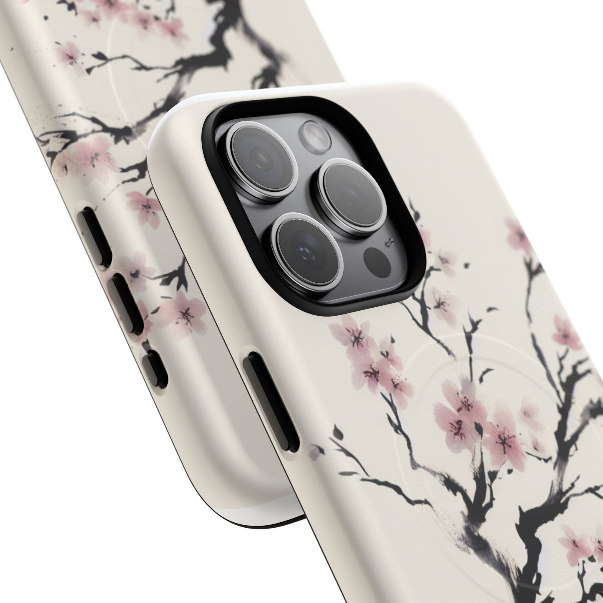 Cherry Blossom Tough Case, Floral Phone Cover, Protective Phone Case, Spring Gift, Unique Cell Phone Case