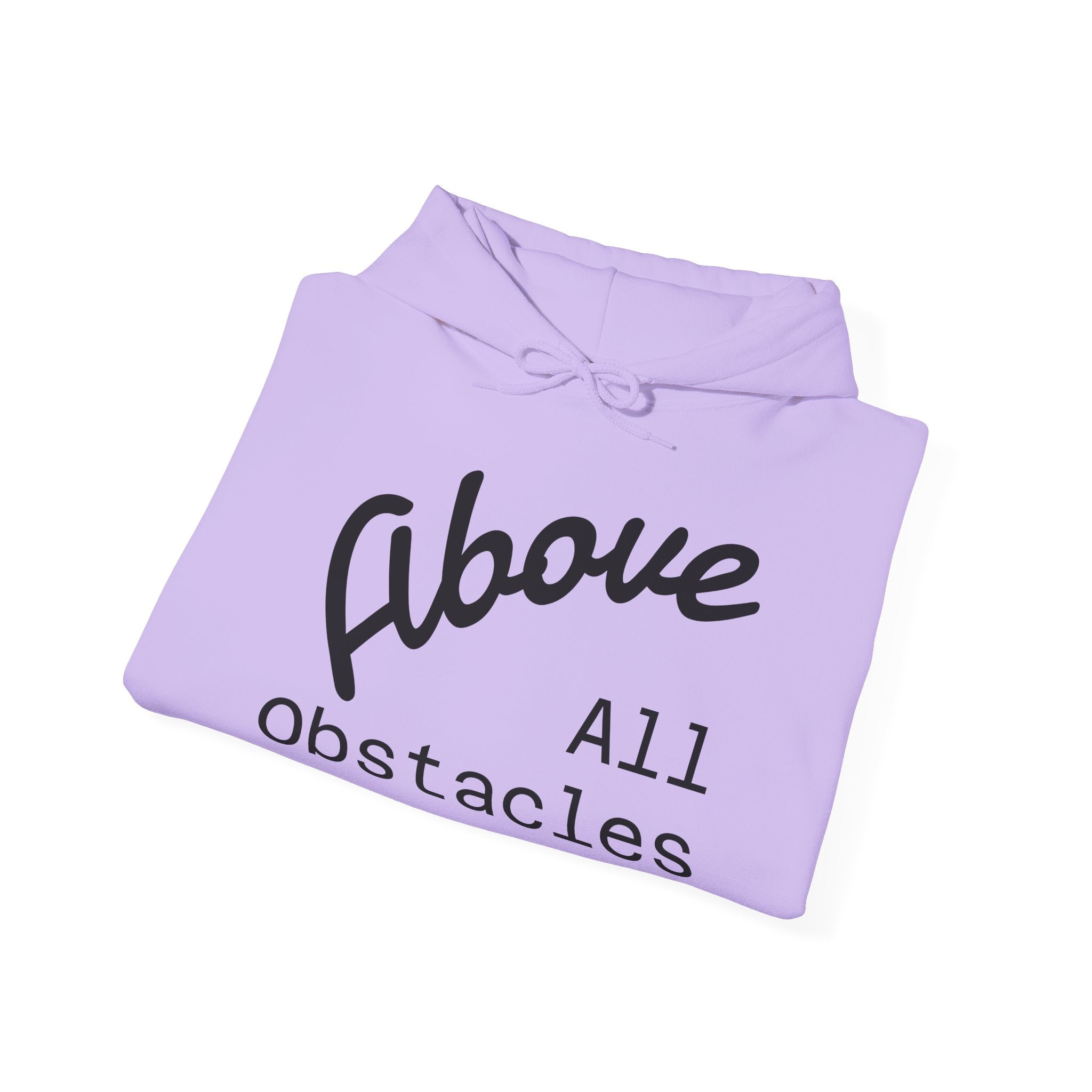 Above All Obstacles Hoodie - Motivational Sweatshirt, Unisex Graphic Hooded Sweatshirt, Gift for Dreamers, Travel Inspired Apparel, [...]