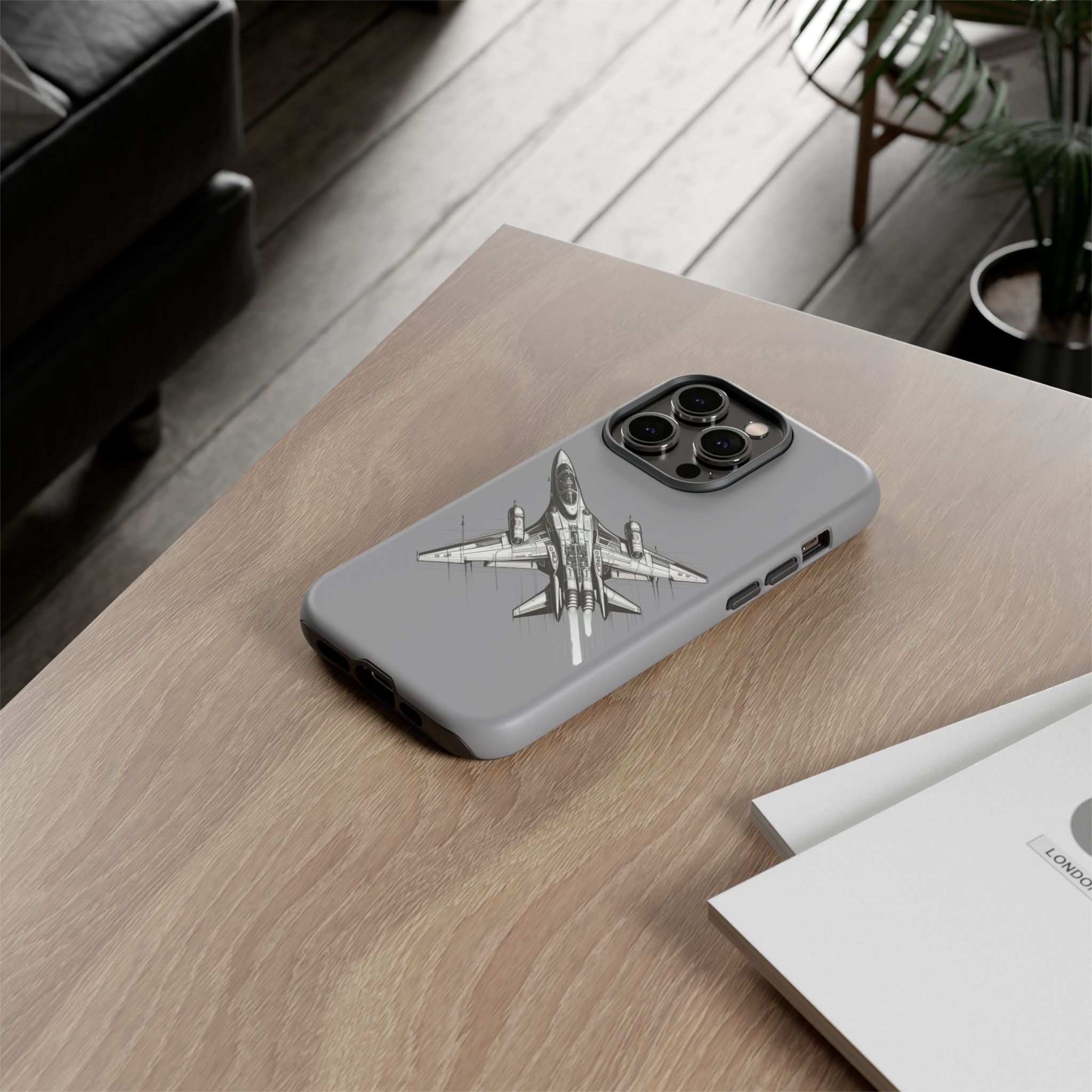 Tough Cases - Airplane Phone Case, Fighter Jet Design, Gift for Aviation Lovers, Durable Protection, Cool Tech Accessories