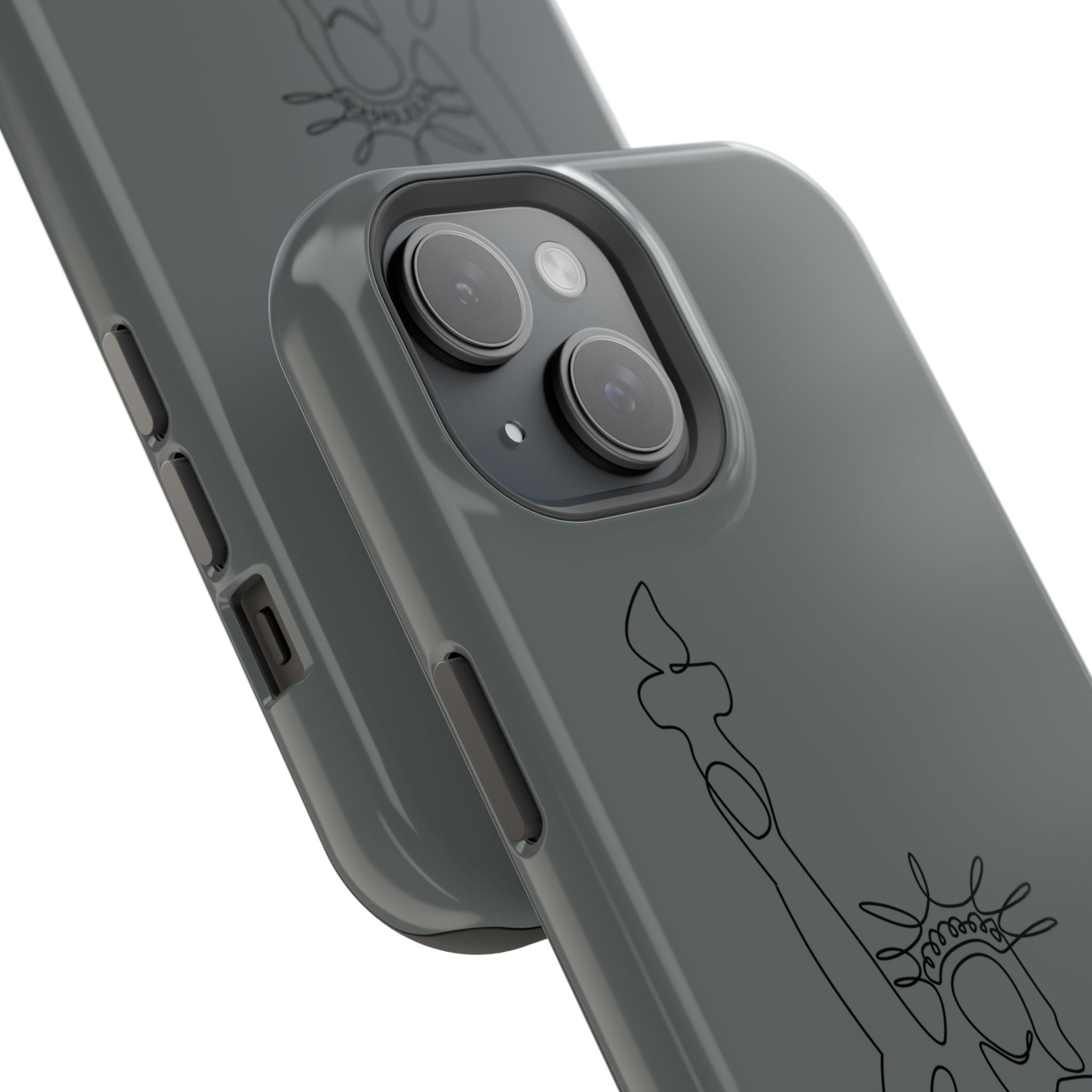 Stylish Impact-Resistant Phone Case with Liberty Design, Protective Cover, Gift for Travel Lovers, Unique Phone Accessory, Holiday Present