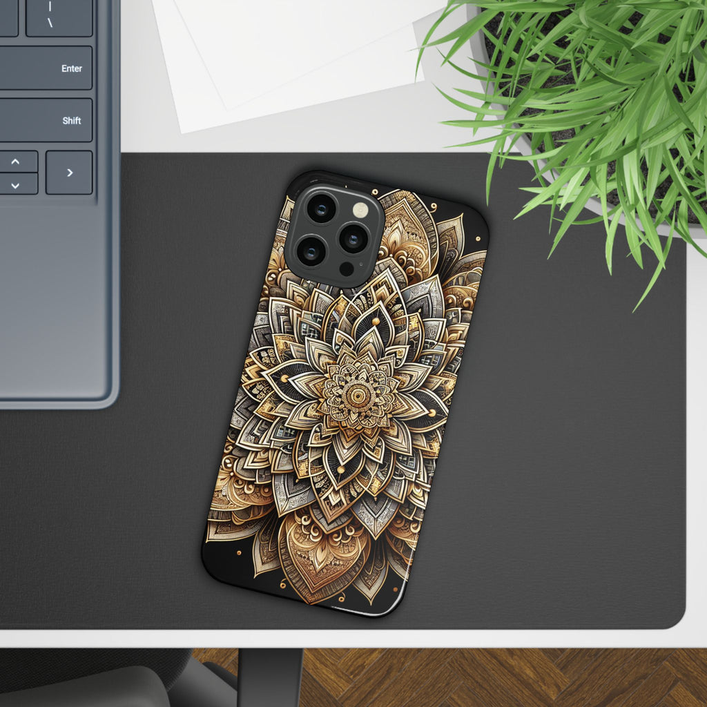 Ornate Mandala Phone Case | Boho Slim Cases for iPhone | Unique Art Gifts | Trendy Phone Accessories | Ideal for Her | Birthday & Holidays