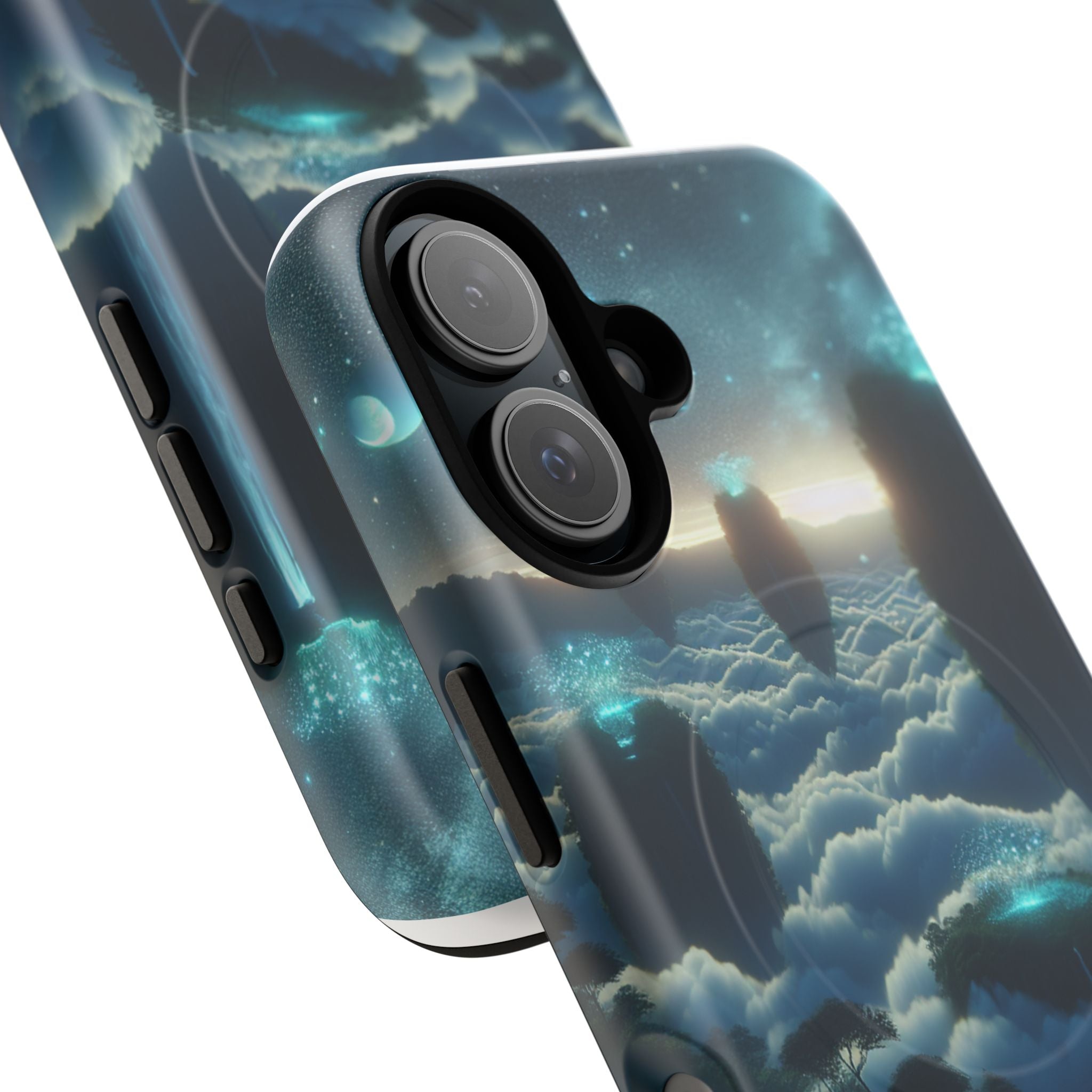 Dreamy Landscape Magnetic Phone Case, Tough Armor Cover, Cosmic Gift, Aesthetic Case for Cell Phones, Unique Phone Accessory