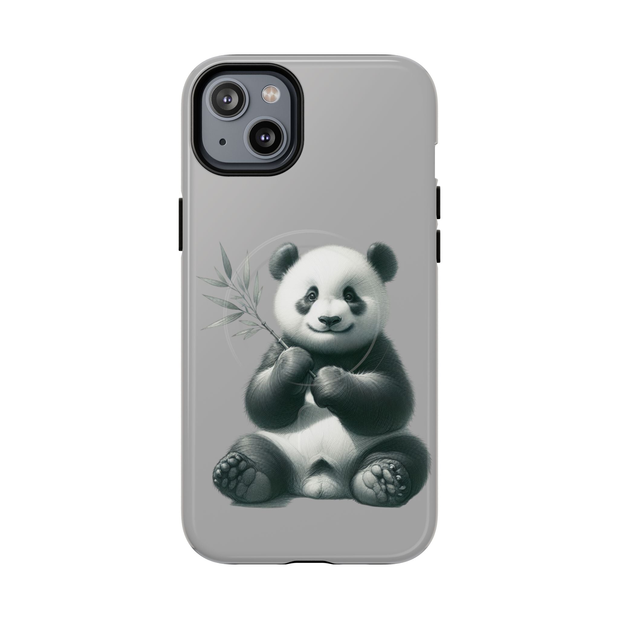 Cute Panda Magnetic Phone Case, Durable Phone Cover, Gift for Animal Lovers, Cute Phone Accessory, Stylish Protection Case