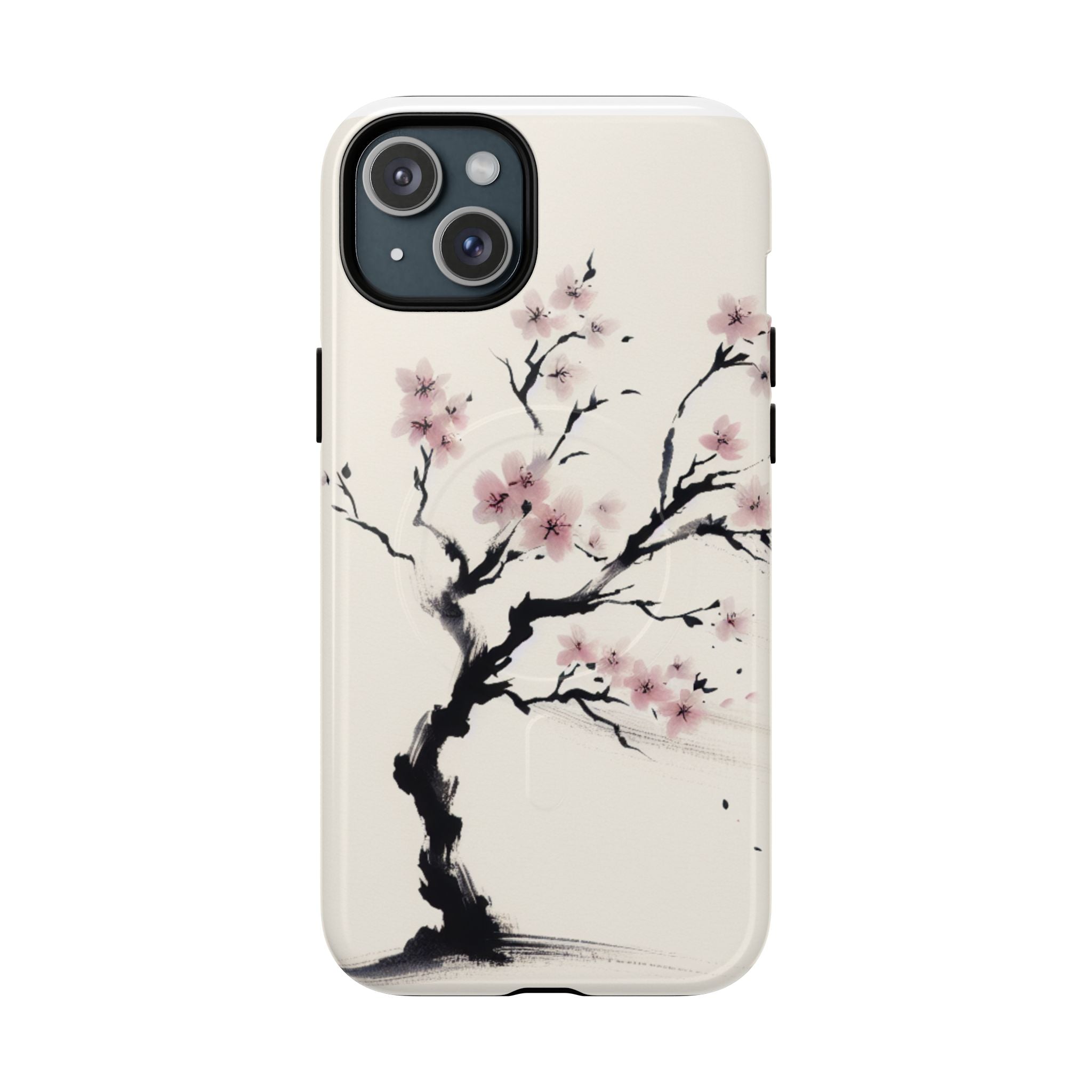 Cherry Blossom Tough Case, Floral Phone Cover, Protective Phone Case, Spring Gift, Unique Cell Phone Case
