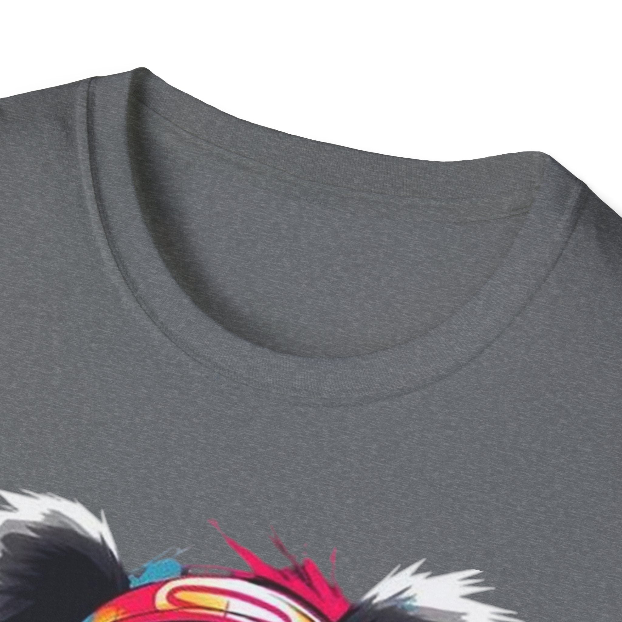 Colorful Panda Graphic Unisex T-Shirt | Cute Animal Tee for Casual Wear, Gifts, Eco-Friendly Fashion, Birthday Party
