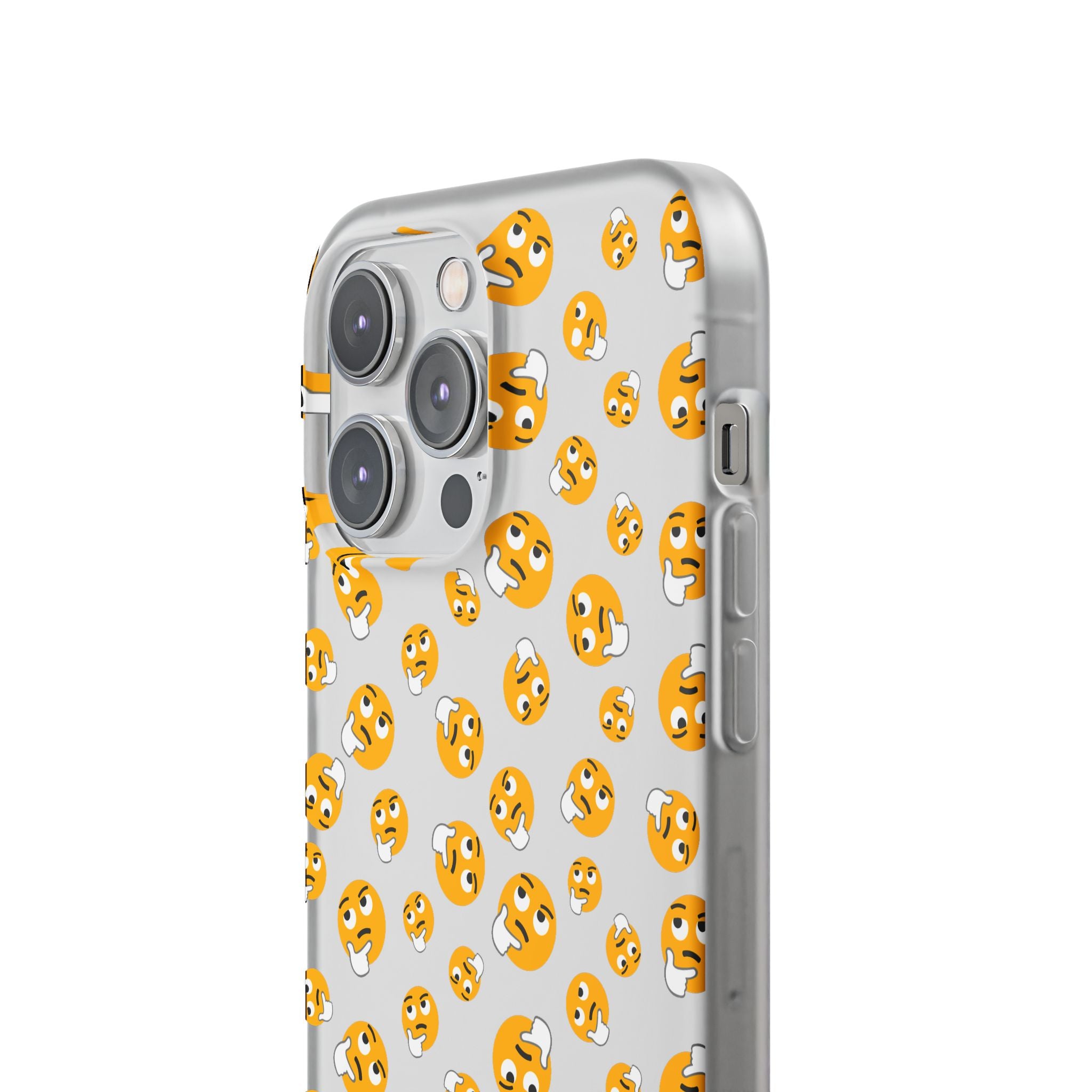 Cheerful Emoji Phone Cases, Cute Flexi Cases for iPhone, Fun Cell Phone Accessories, Gift for Teens, Birthday Party Favor