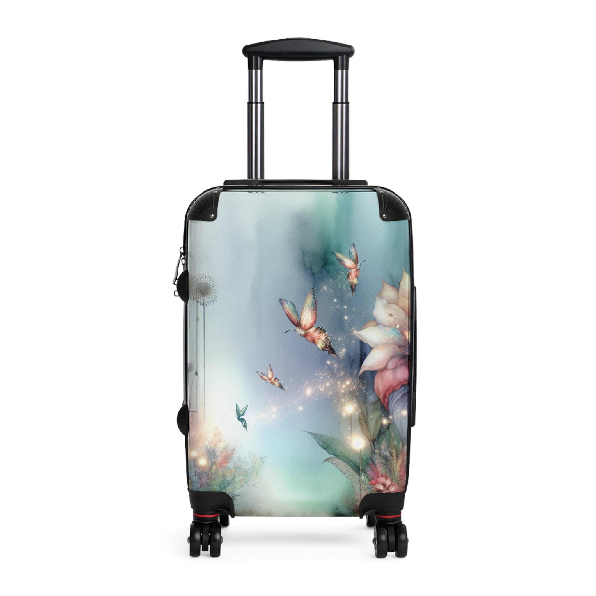 Travel Suitcase with Floral Design - Ideal for Vacations, Adventure Lovers, and Spring Getaways - Luggage, Overnight Bag, Travel [...]