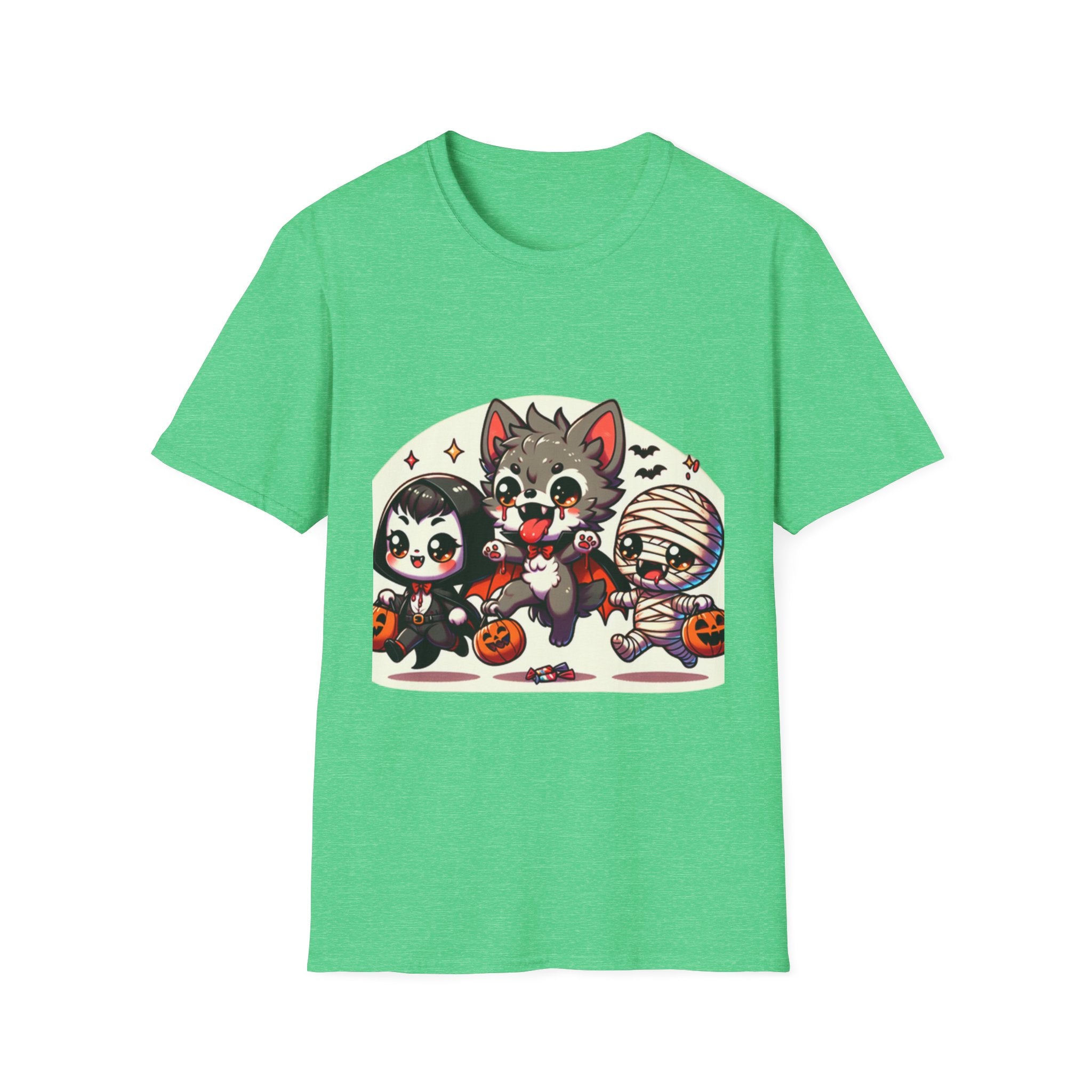 Cute Halloween Kids T-Shirt, Unisex Tee for Fall Festivals, Trick or Treat, Costume Party, Gift Idea