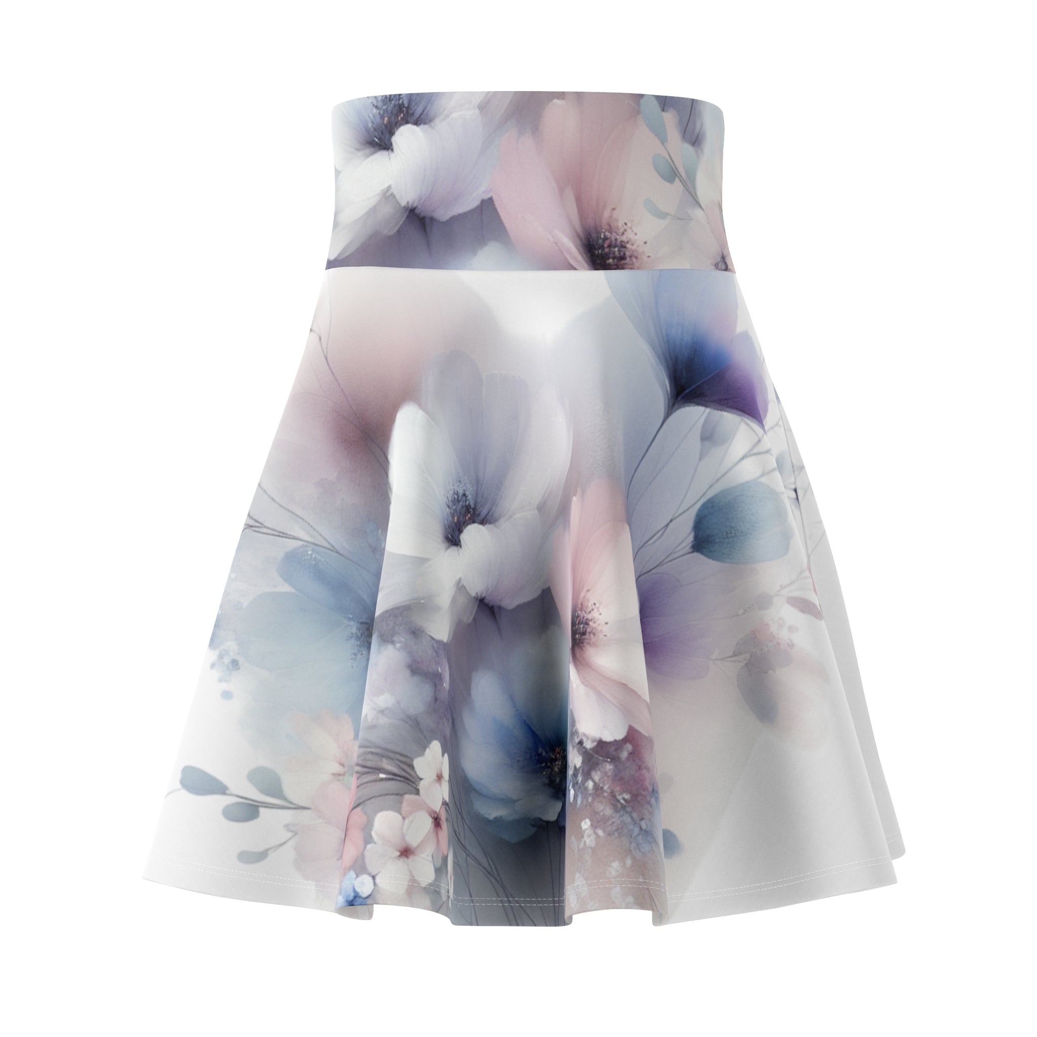 Floral Women's Skater Skirt | AOP, Cute Summer Skirt, Fashionable Dress, Casual Party Skirt, Beach Outfit, Gift for Her
