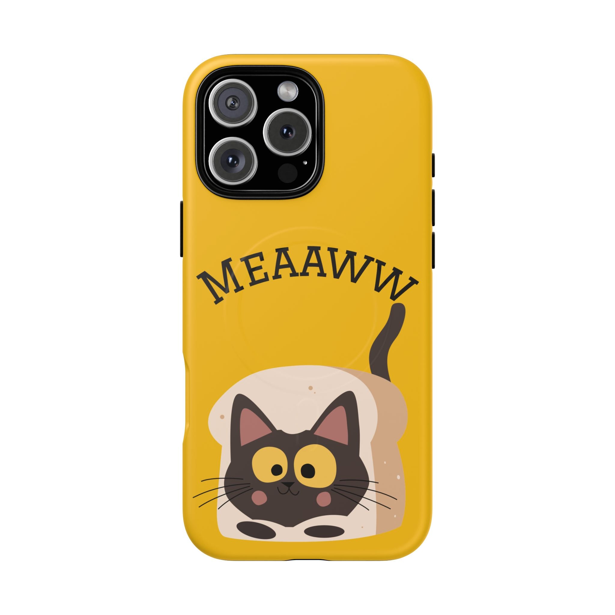 Funny Cat Phone Case for Pet Lovers, Tough Magnetic Cases, Cute Cat Accessory, Gift for Cat Owners, Unique Cat Themed Gift