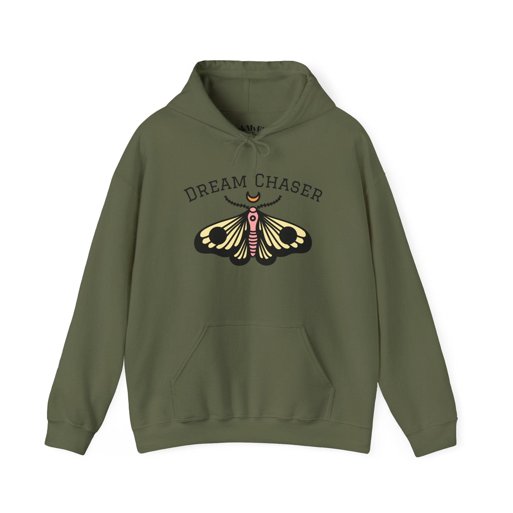 Dream Chaser Hooded Sweatshirt for Free Spirits, Cozy Gift, Motivational Apparel, Unisex Hoodie, Perfect for Every Occasion