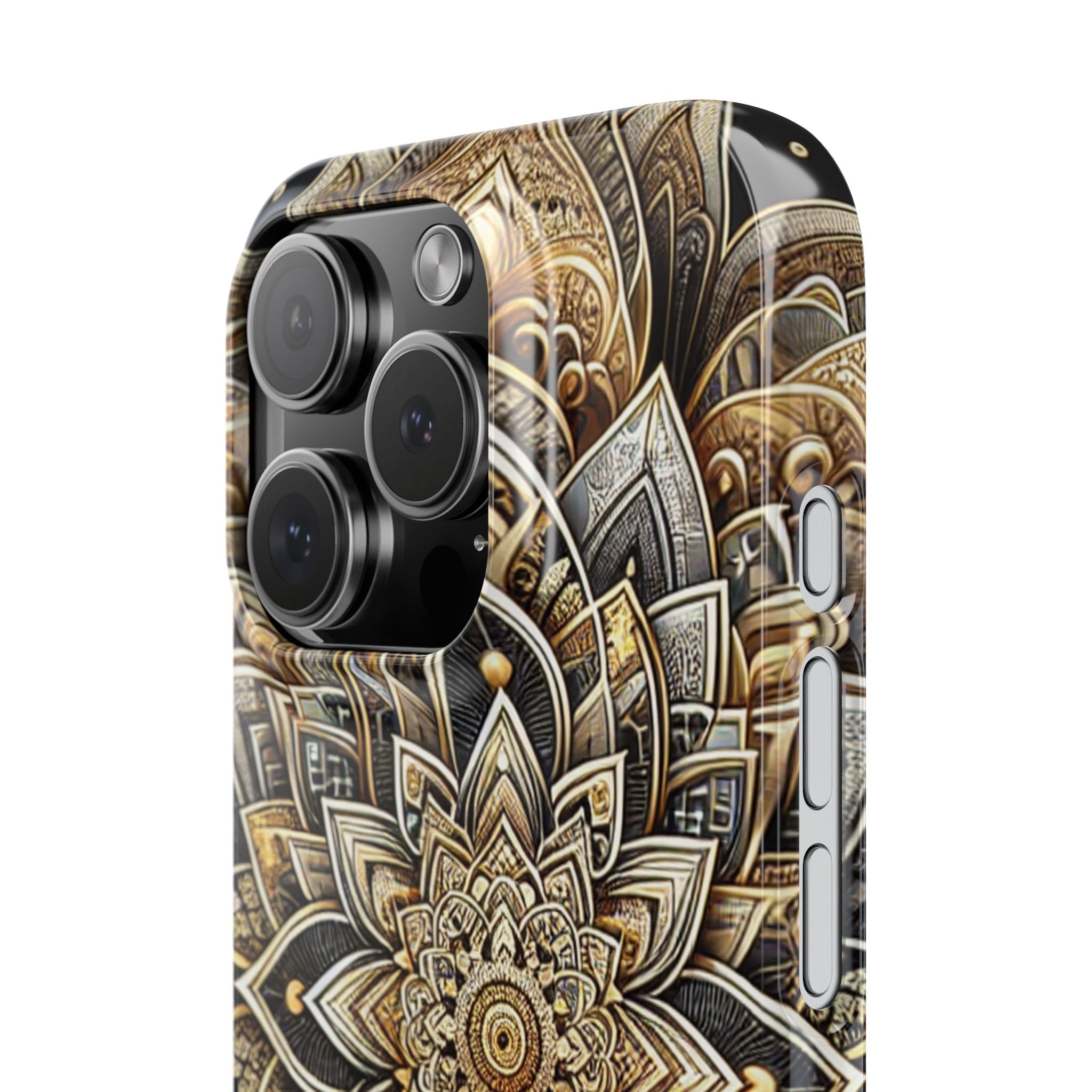 Ornate Mandala Phone Case | Boho Slim Cases for iPhone | Unique Art Gifts | Trendy Phone Accessories | Ideal for Her | Birthday & Holidays