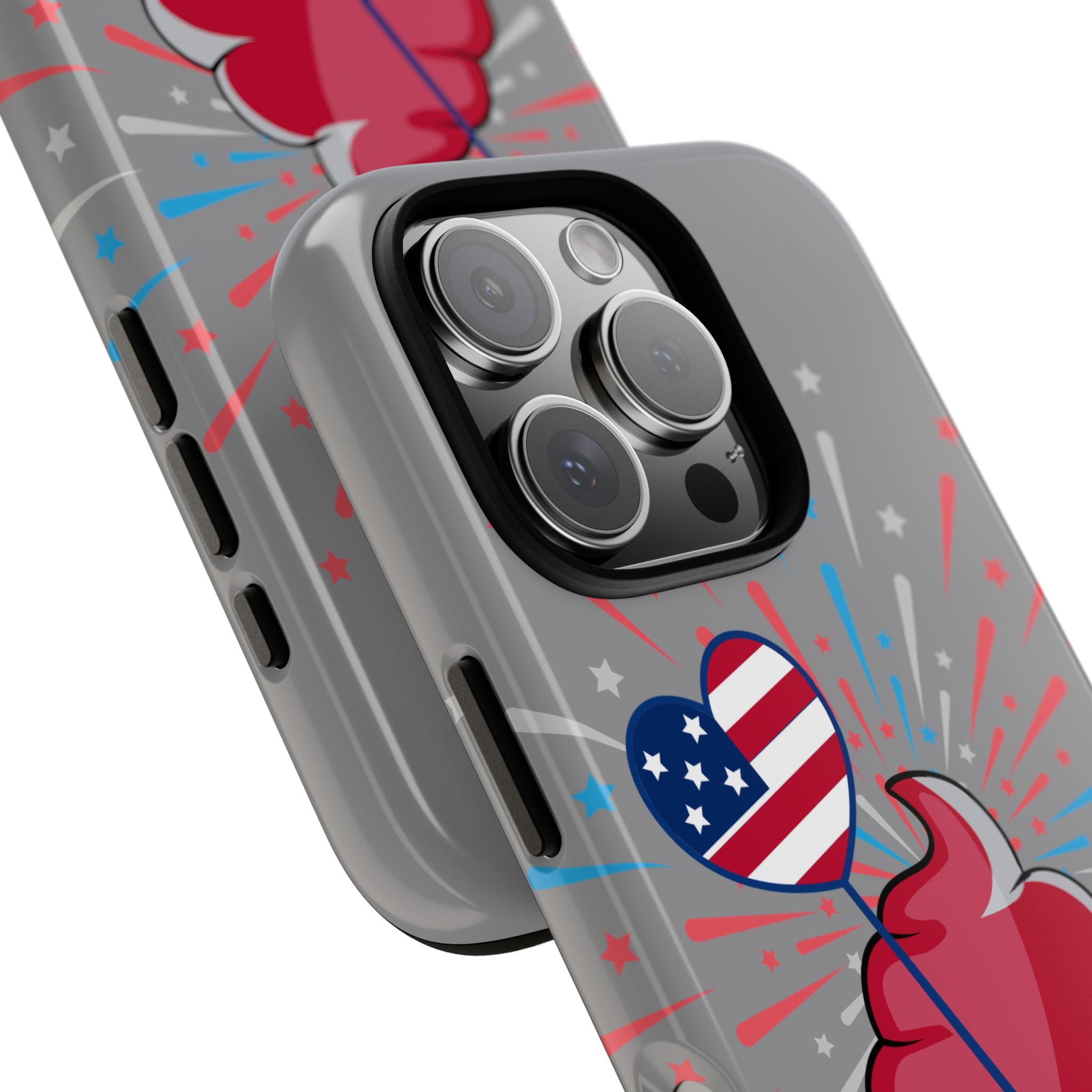 Patriotic Phone Case - Tough Cases, Independence Day Decor, July 4th Gift, Star-Spangled Design, Independence Celebration Accessory