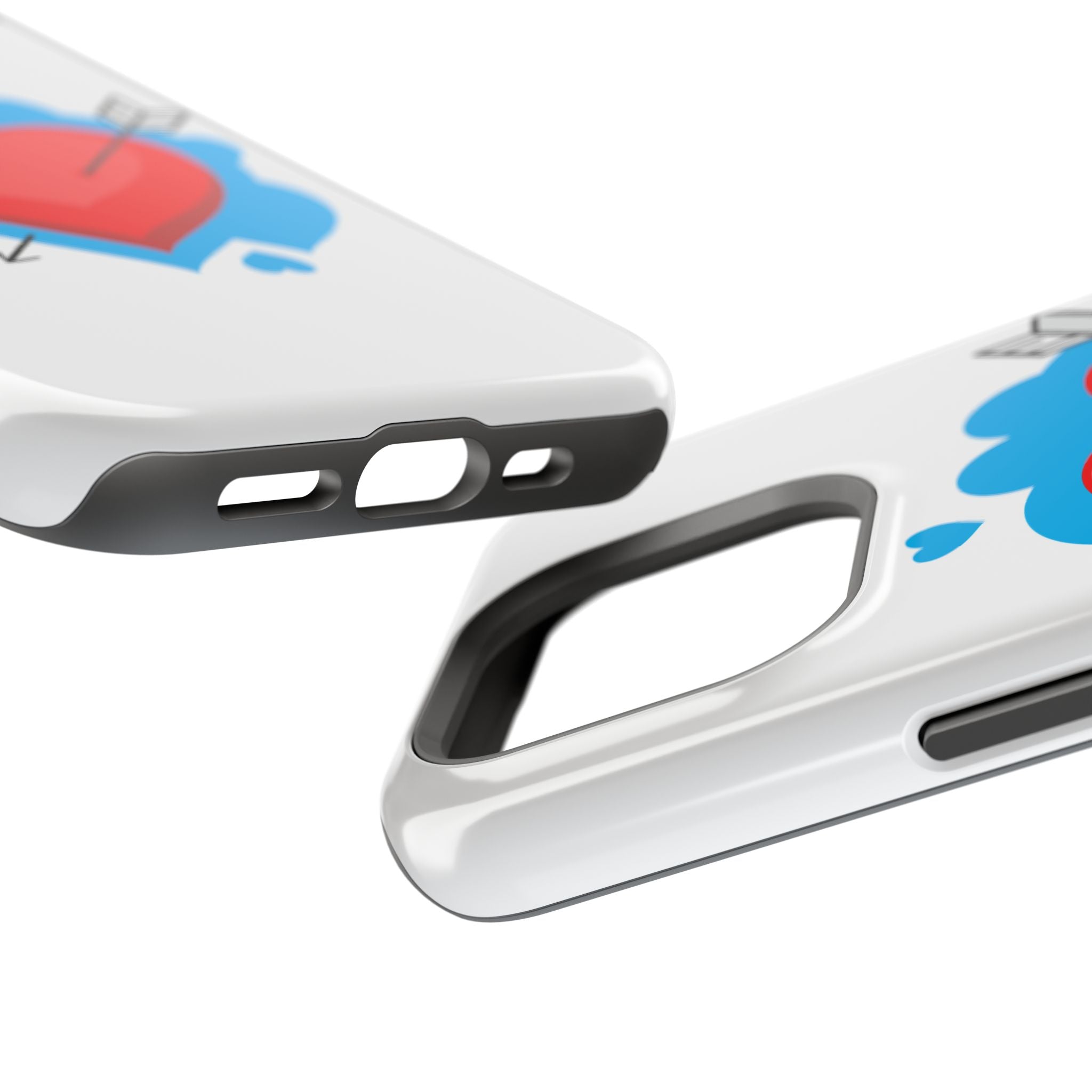Heart Arrow Impact-Resistant Phone Case, Cute Phone Cover, Valentine's Day Gift, Durable Case, Love Themed Accessory