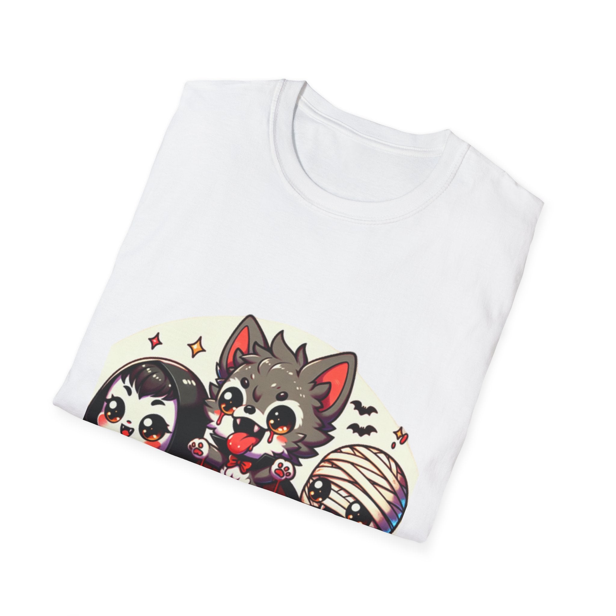 Cute Halloween Kids T-Shirt, Unisex Tee for Fall Festivals, Trick or Treat, Costume Party, Gift Idea