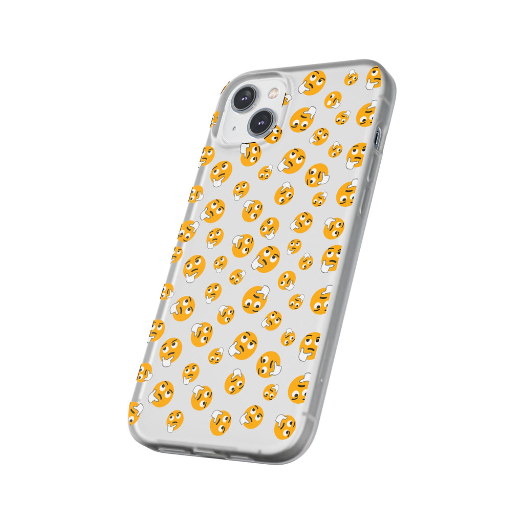 Cheerful Emoji Phone Cases, Cute Flexi Cases for iPhone, Fun Cell Phone Accessories, Gift for Teens, Birthday Party Favor