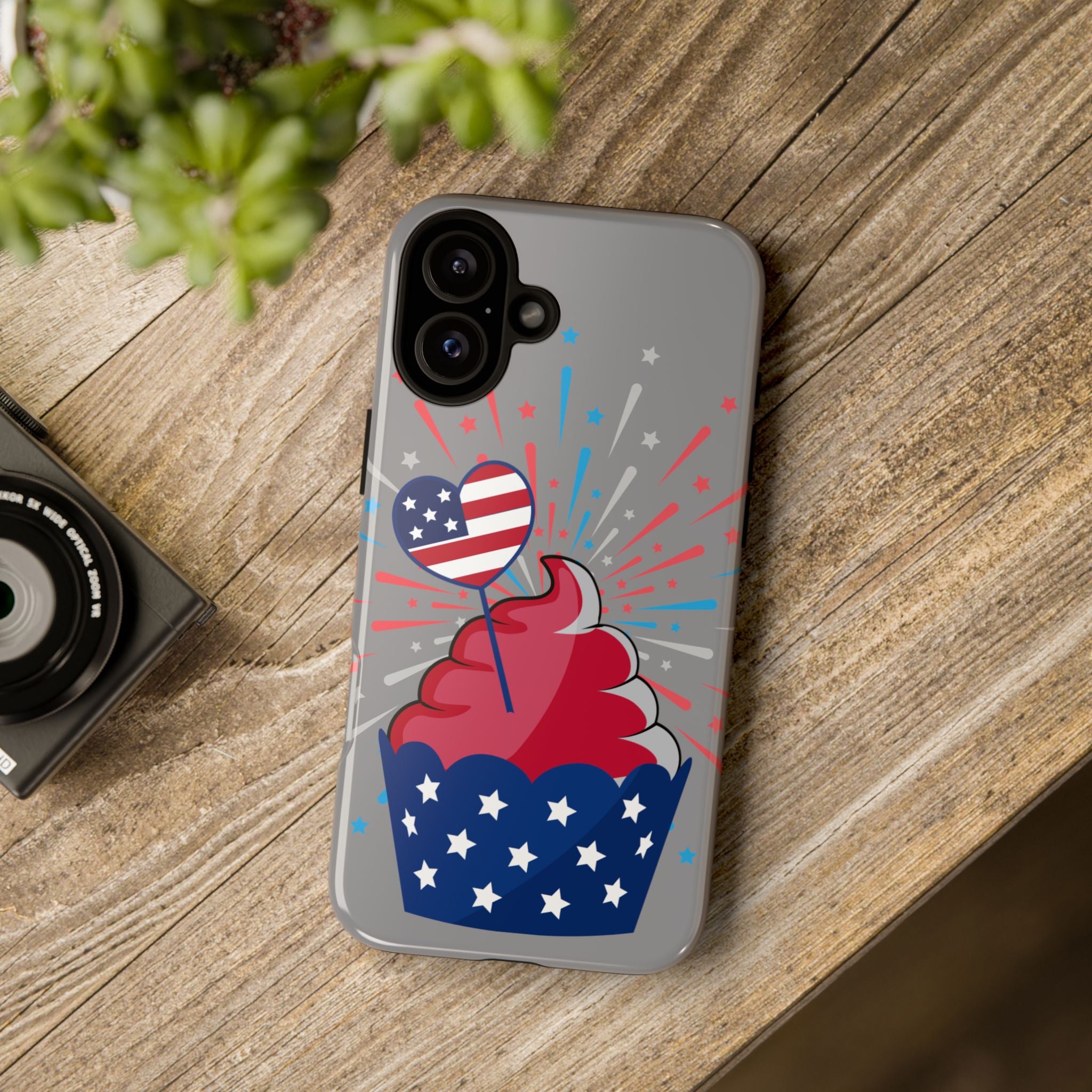 Patriotic Phone Case - Tough Cases, Independence Day Decor, July 4th Gift, Star-Spangled Design, Independence Celebration Accessory