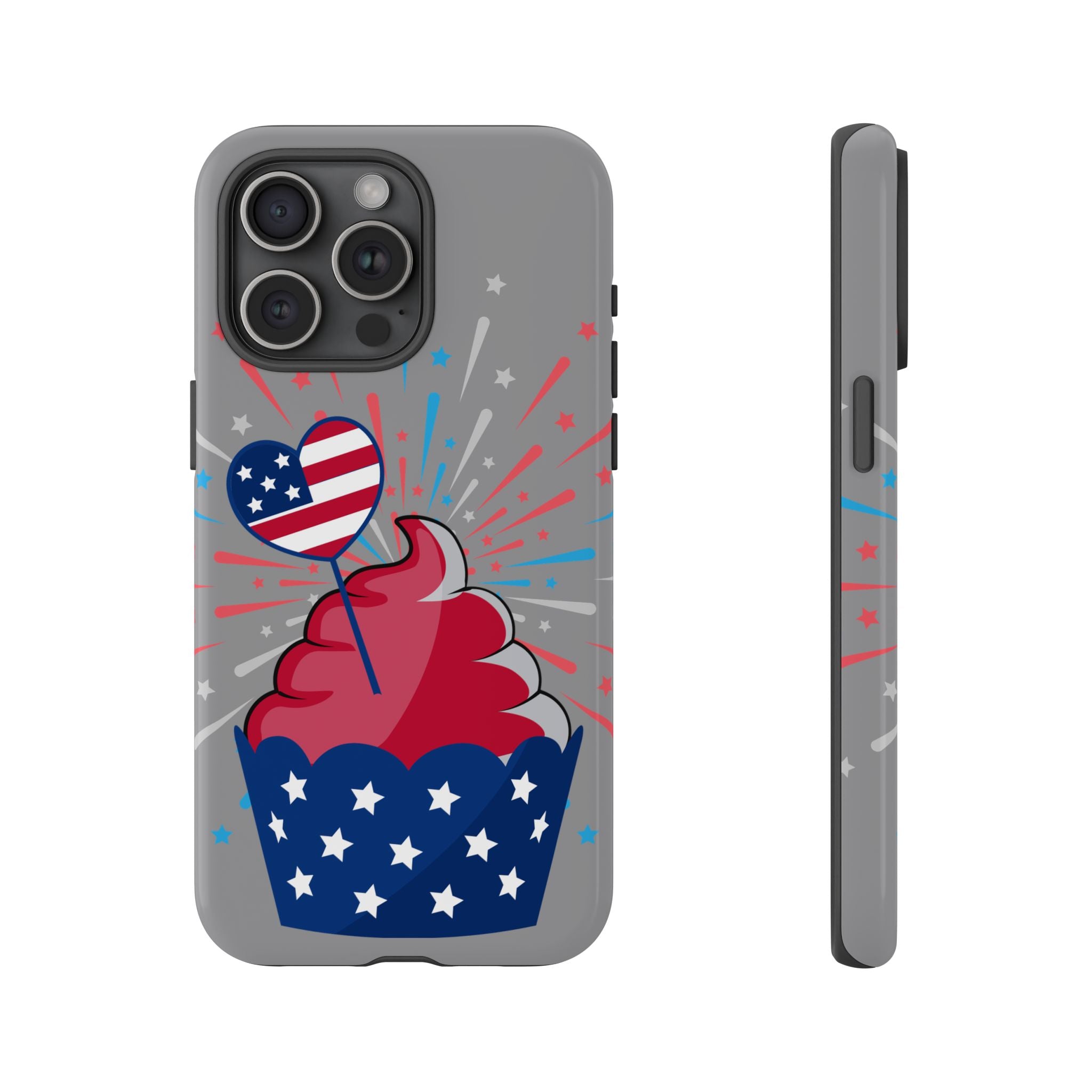 Patriotic Phone Case - Tough Cases, Independence Day Decor, July 4th Gift, Star-Spangled Design, Independence Celebration Accessory