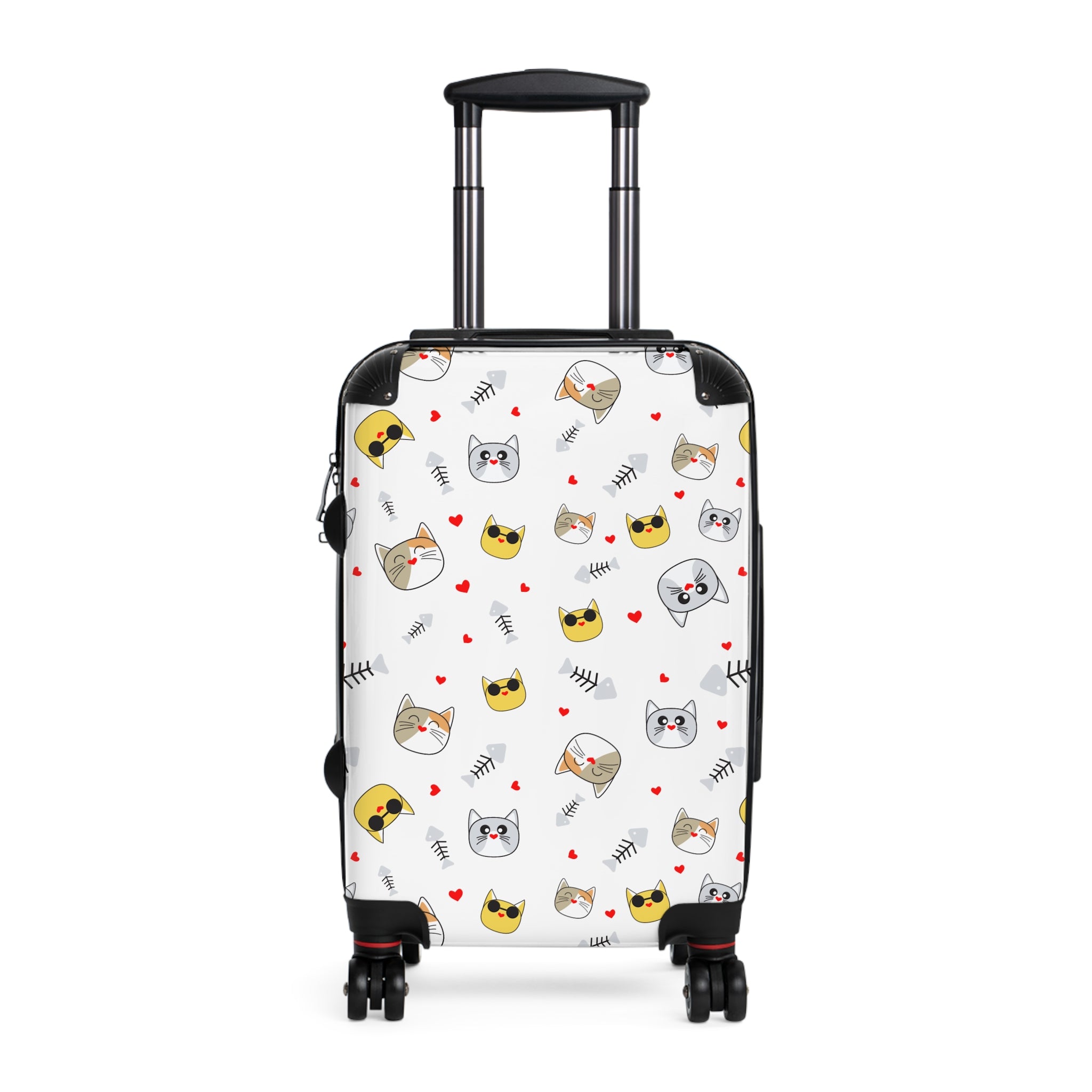 Whimsical Cat Suitcase - Cute Pet Travel Luggage, Travel Gear for Cat Lovers, Unique Baggage, Vacation Essentials, Gifts for Animal [...]