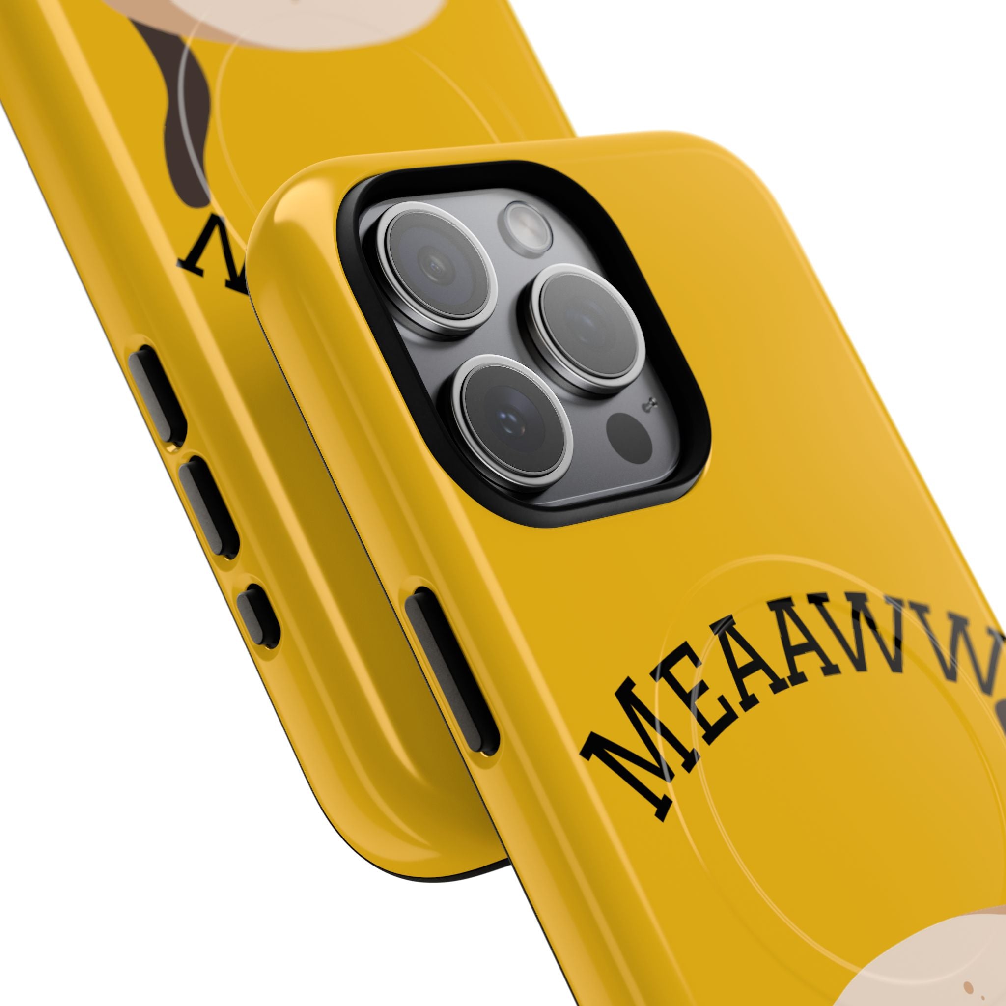 Funny Cat Phone Case for Pet Lovers, Tough Magnetic Cases, Cute Cat Accessory, Gift for Cat Owners, Unique Cat Themed Gift