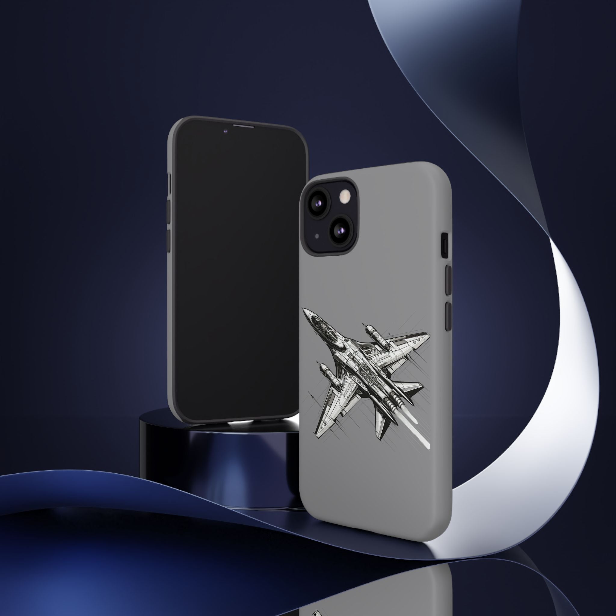 Tough Cases - Airplane Phone Case, Fighter Jet Design, Gift for Aviation Lovers, Durable Protection, Cool Tech Accessories