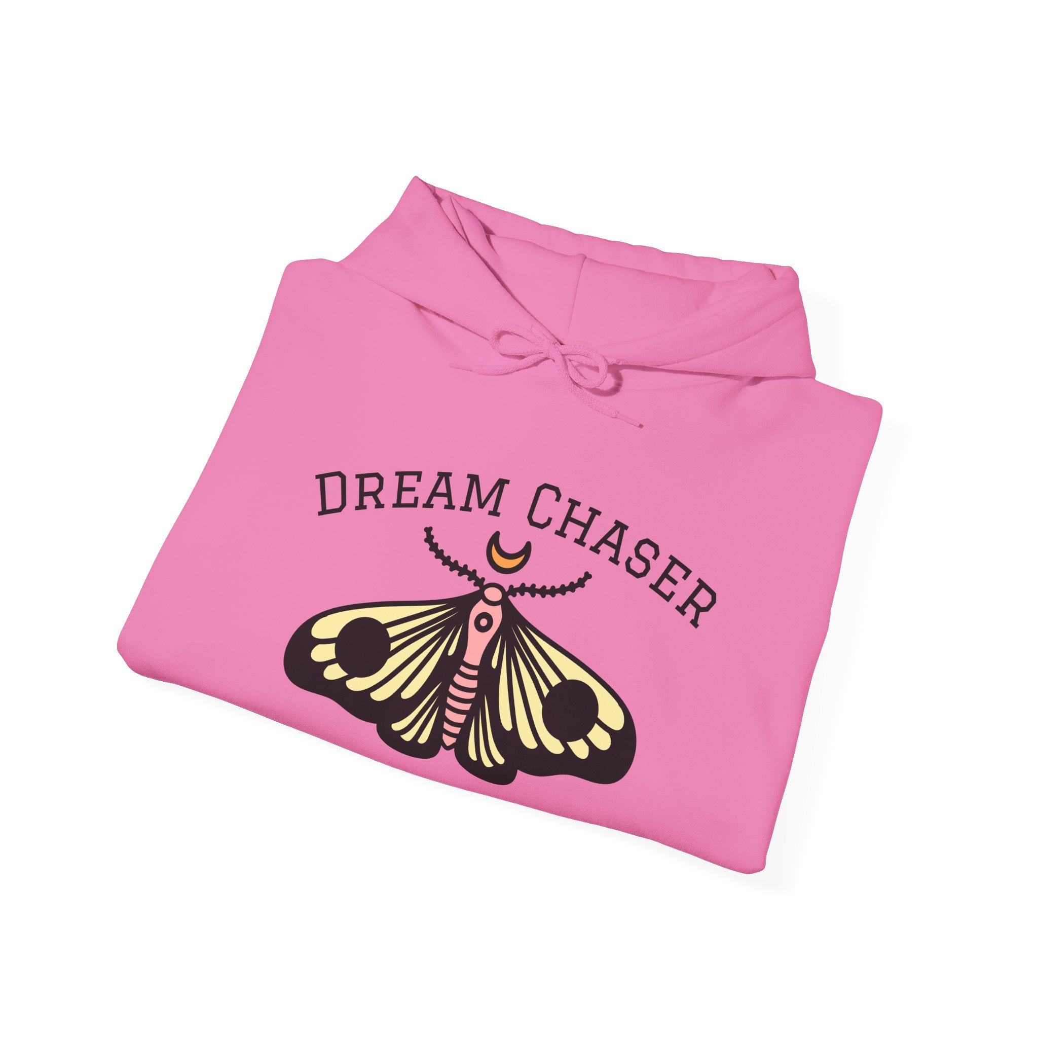 Dream Chaser Hooded Sweatshirt for Free Spirits, Cozy Gift, Motivational Apparel, Unisex Hoodie, Perfect for Every Occasion
