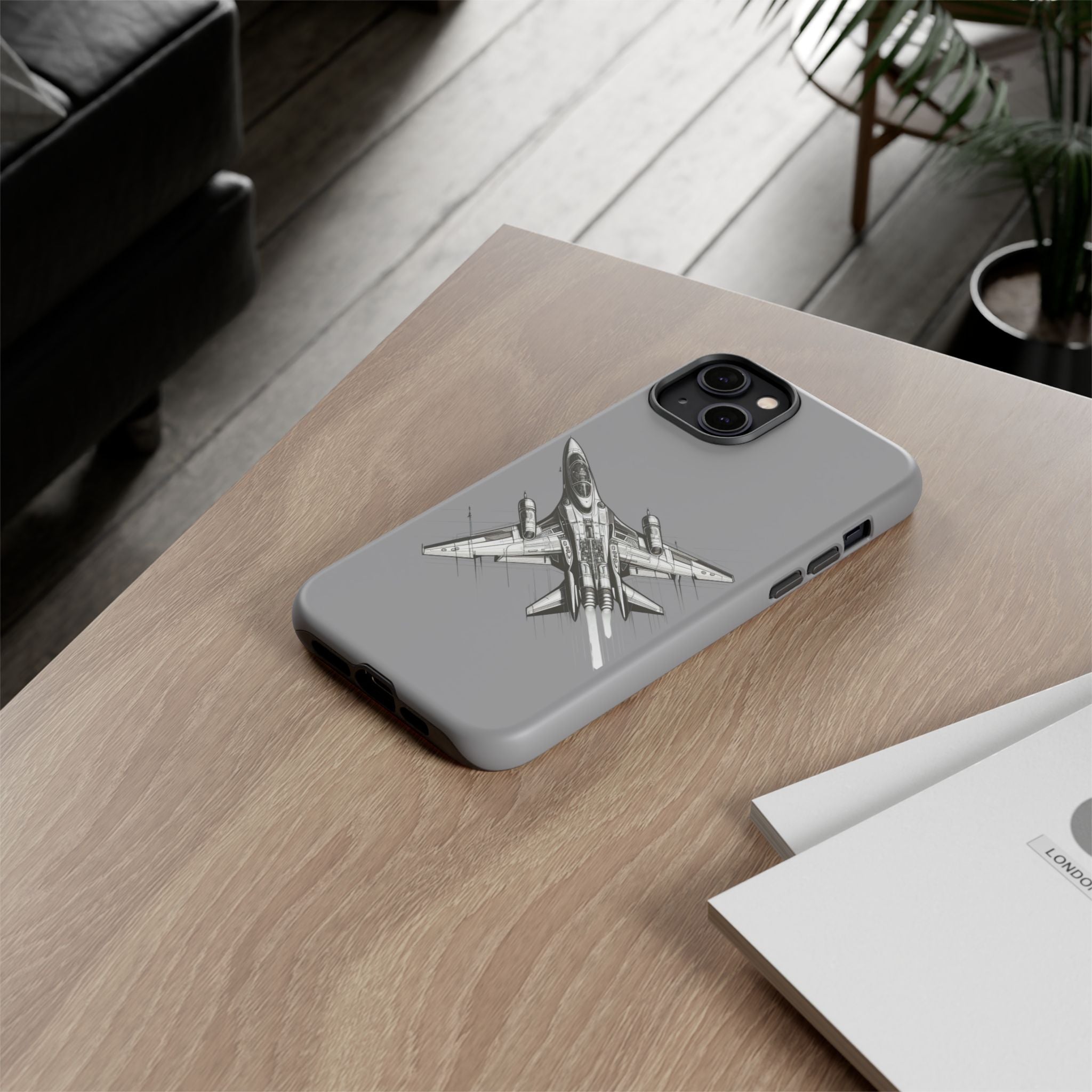 Tough Cases - Airplane Phone Case, Fighter Jet Design, Gift for Aviation Lovers, Durable Protection, Cool Tech Accessories
