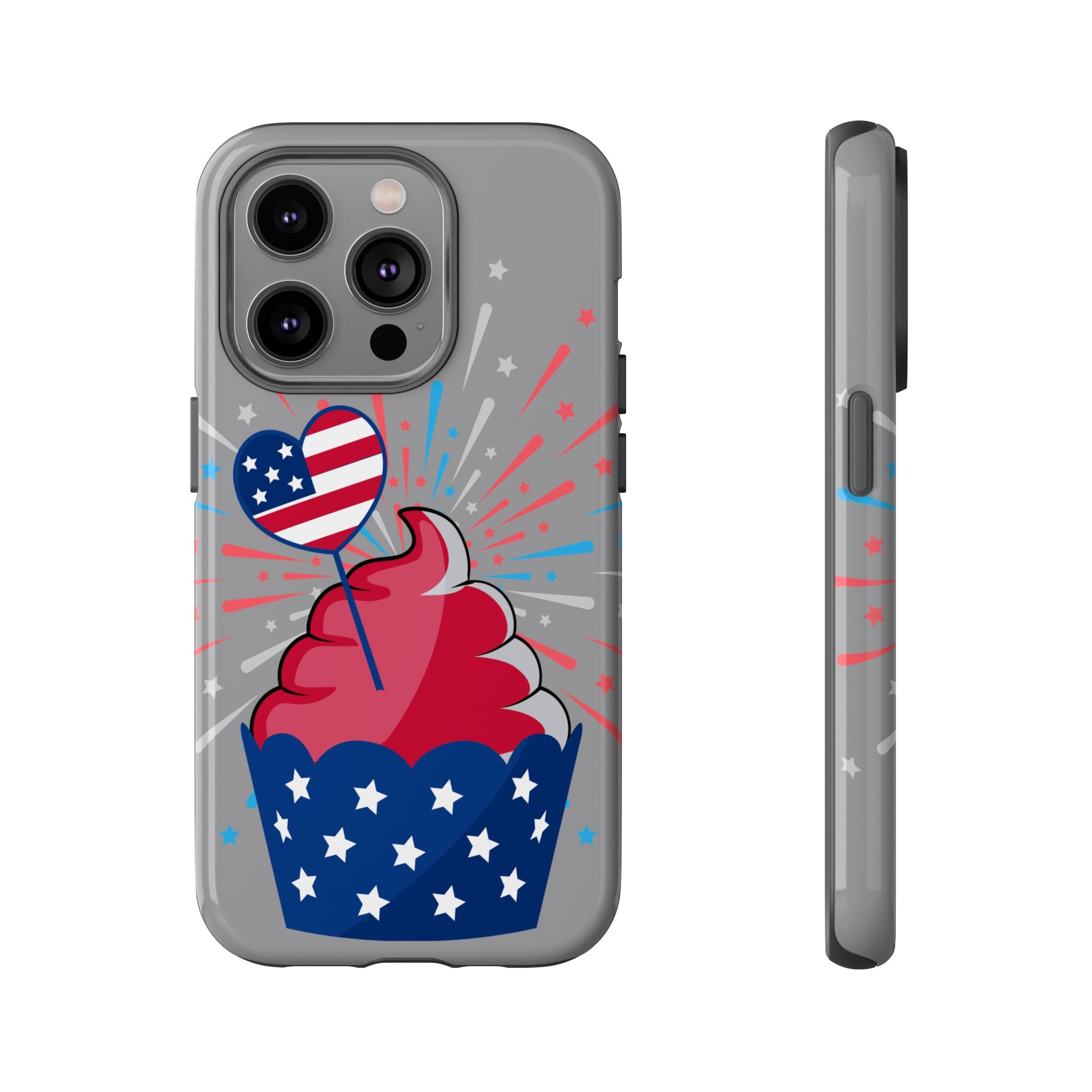 Patriotic Phone Case - Tough Cases, Independence Day Decor, July 4th Gift, Star-Spangled Design, Independence Celebration Accessory