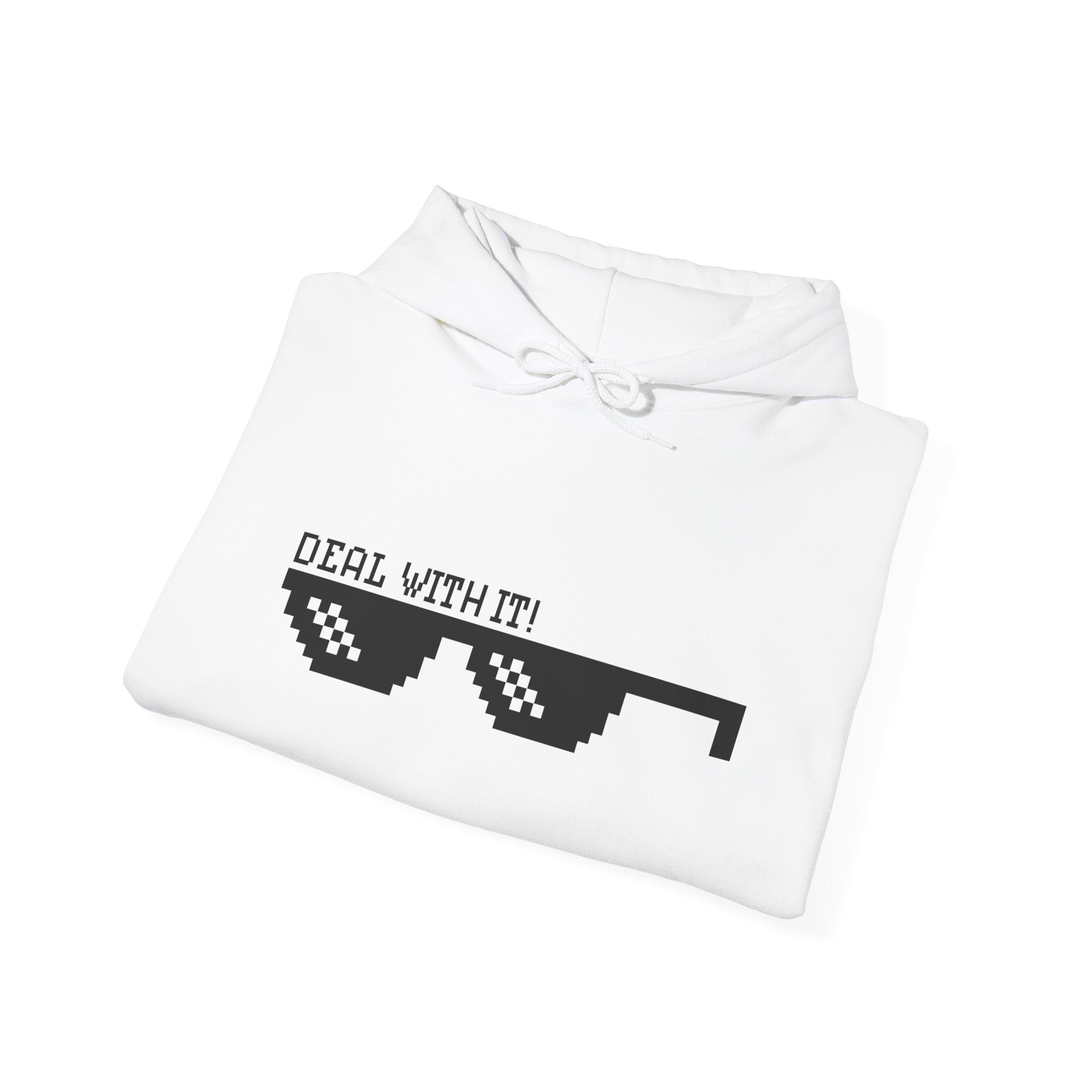 Cool Casual Hoodie with 'Deal With It' Design, Funny Gift for Teens & Adults, Unisex Sweatshirt for Everyday Comfort, Perfect for [...]