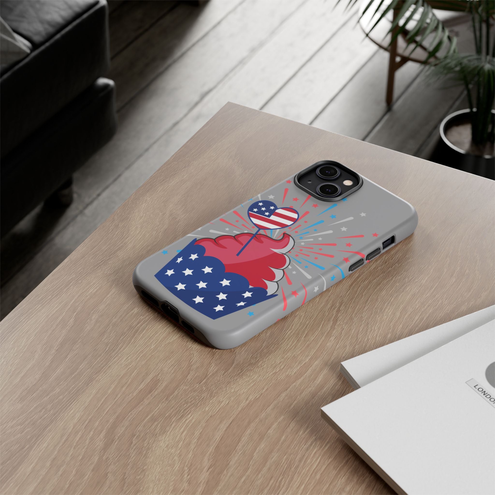 Patriotic Phone Case - Tough Cases, Independence Day Decor, July 4th Gift, Star-Spangled Design, Independence Celebration Accessory