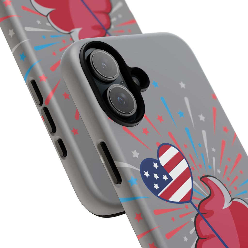 Patriotic Phone Case - Tough Cases, Independence Day Decor, July 4th Gift, Star-Spangled Design, Independence Celebration Accessory