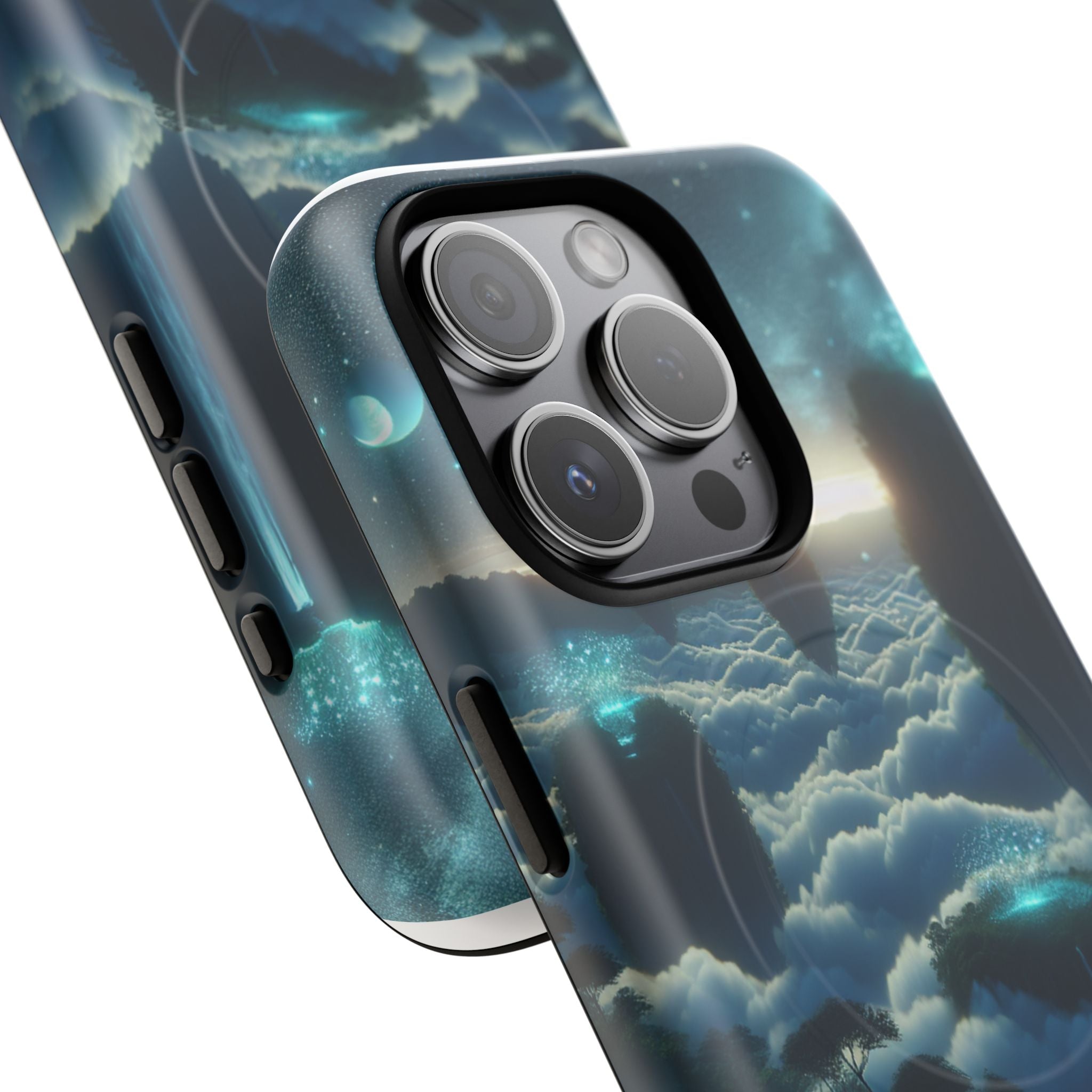 Dreamy Landscape Magnetic Phone Case, Tough Armor Cover, Cosmic Gift, Aesthetic Case for Cell Phones, Unique Phone Accessory